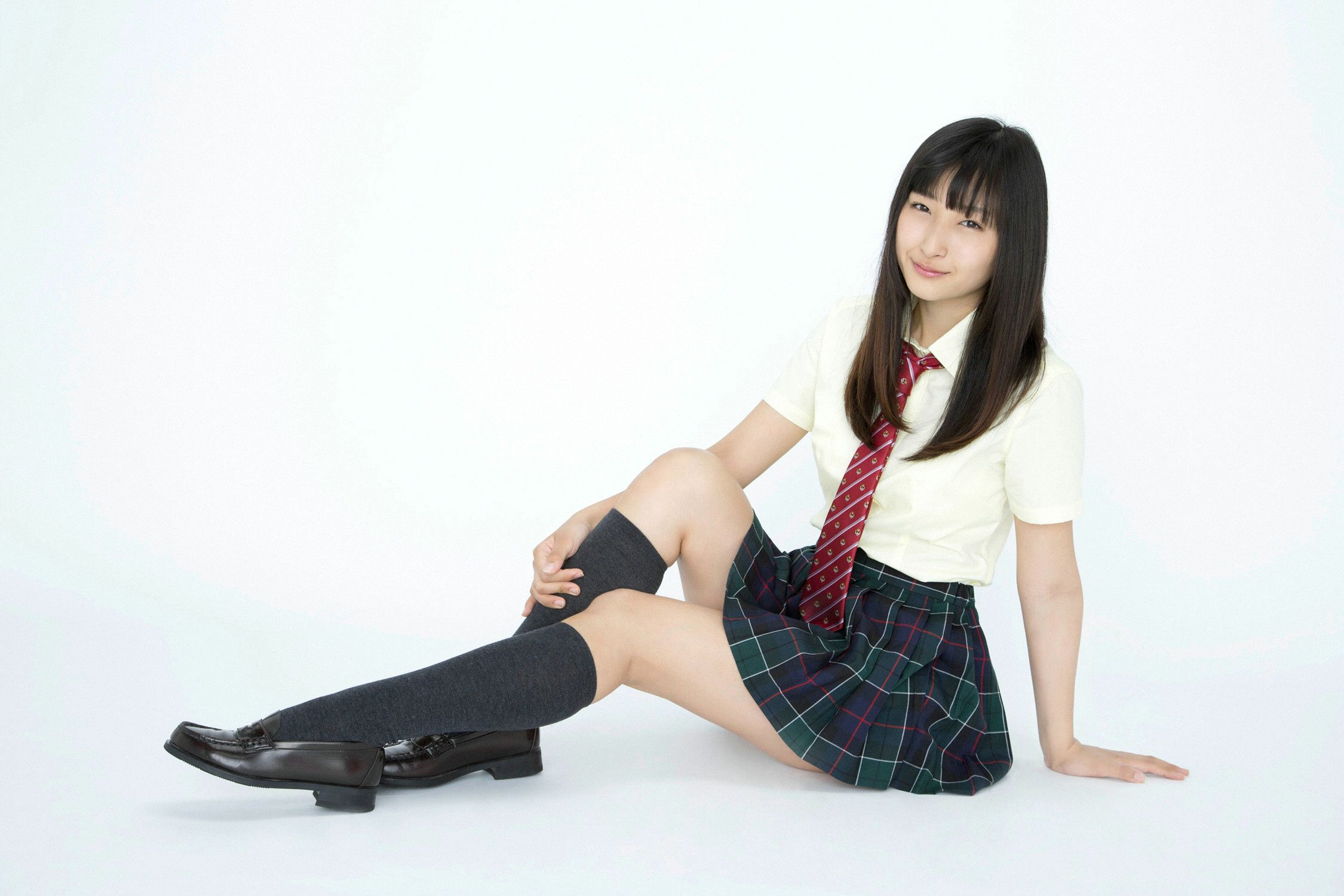 Hazuki 葉月《透明感120% 清涼アイドル入学!》  Vol.616-图6