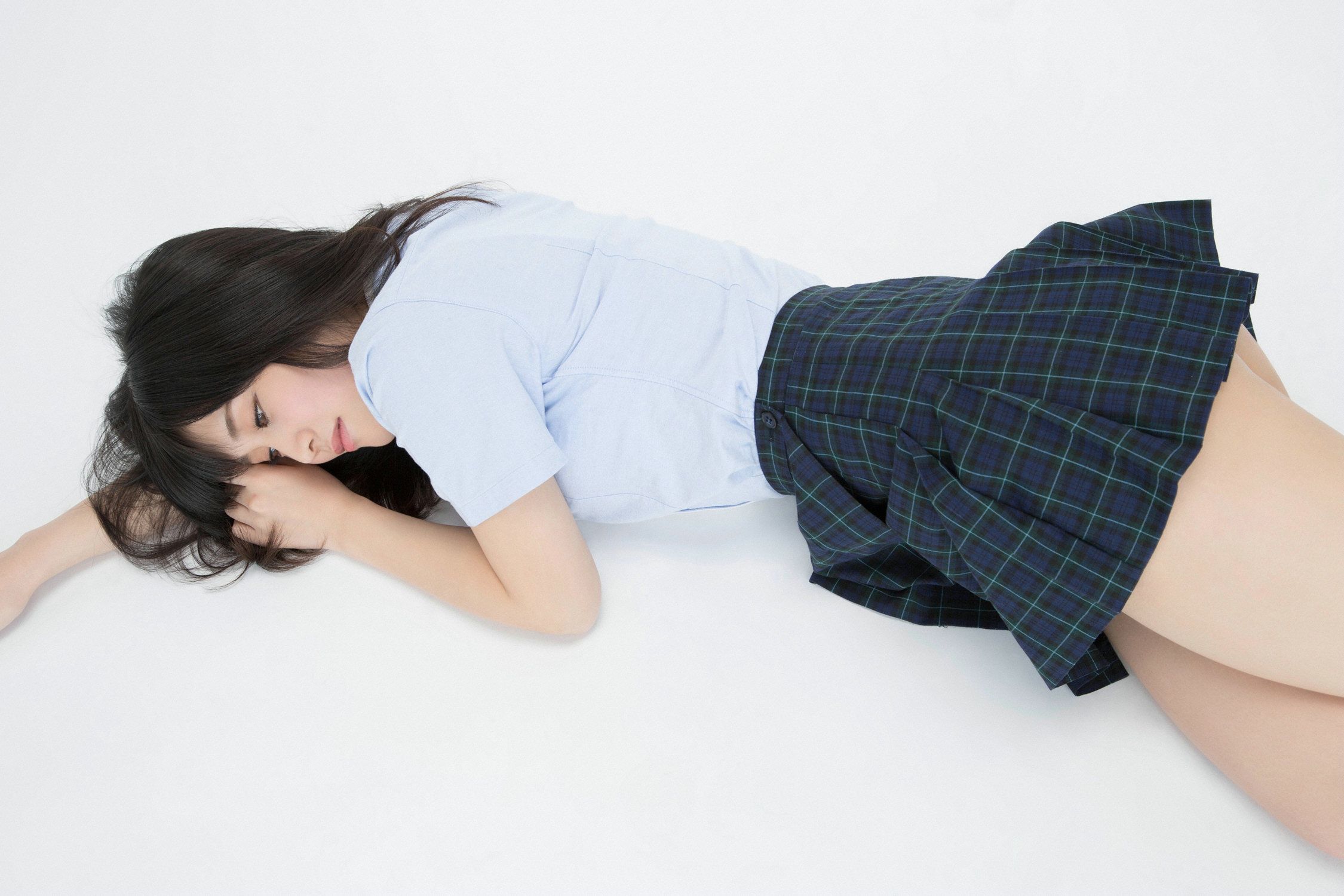 橘花凛《Hカップ、クールビューティー入学！》  Vol.644-图17