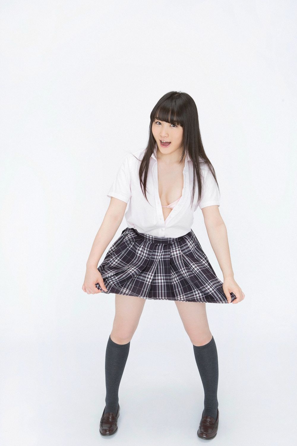 片瀬美月《Gカップはにかみ美少女入学!!》  Vol.665-图22