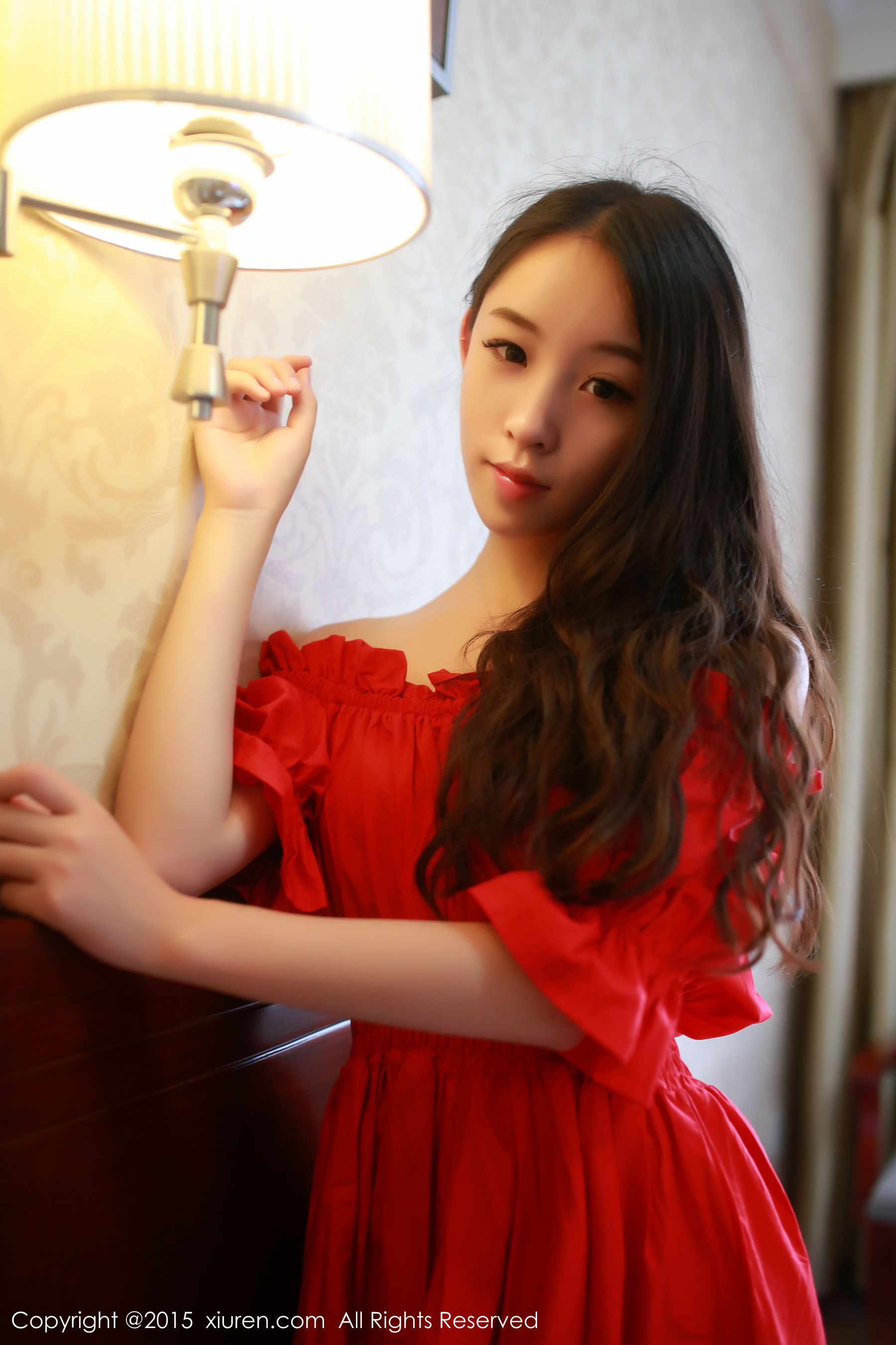 梓萱Crystal《连衣裙+热裤+网袜制服》  No.347-图10