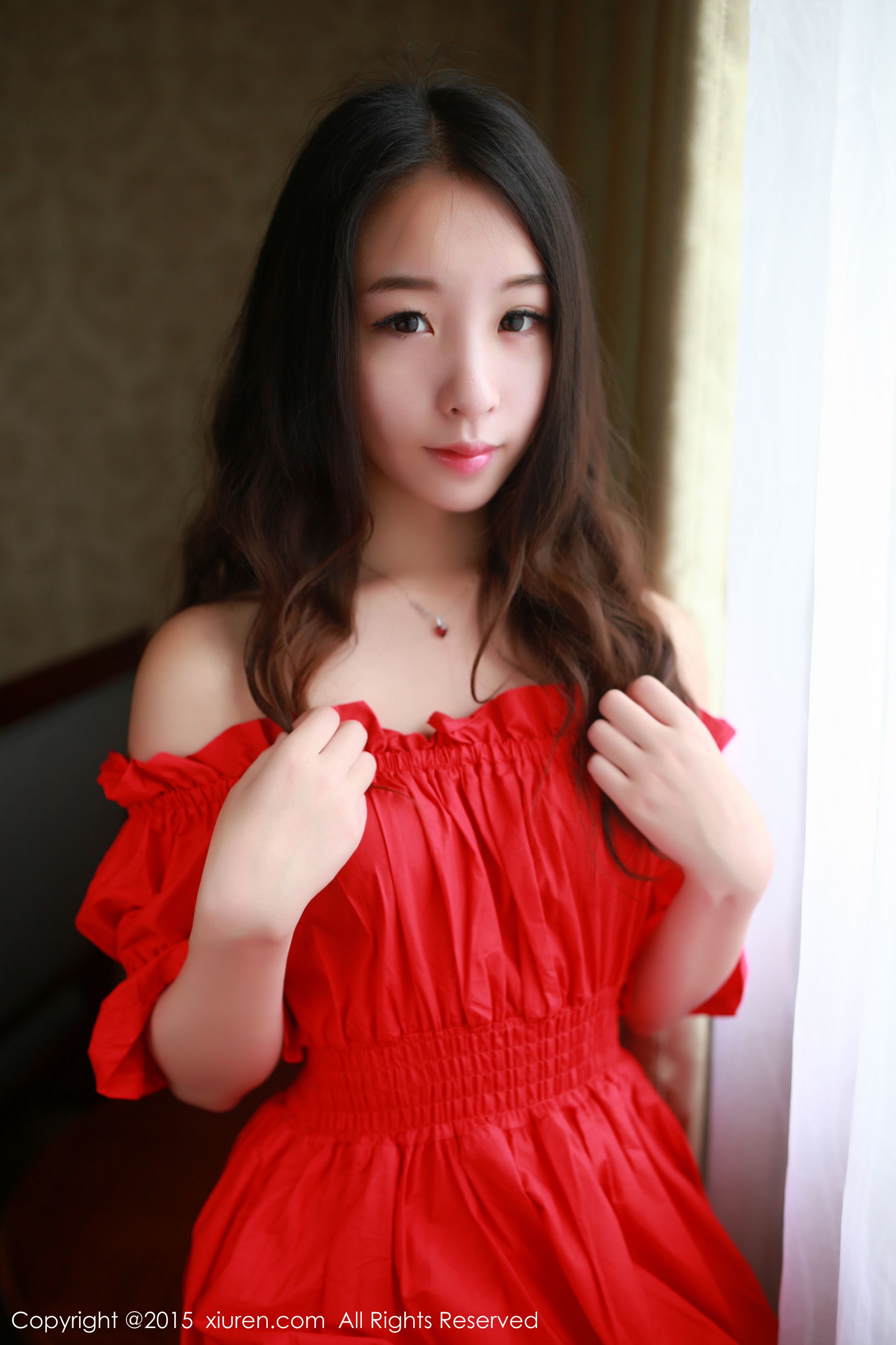 梓萱Crystal《连衣裙+热裤+网袜制服》  No.347-图8