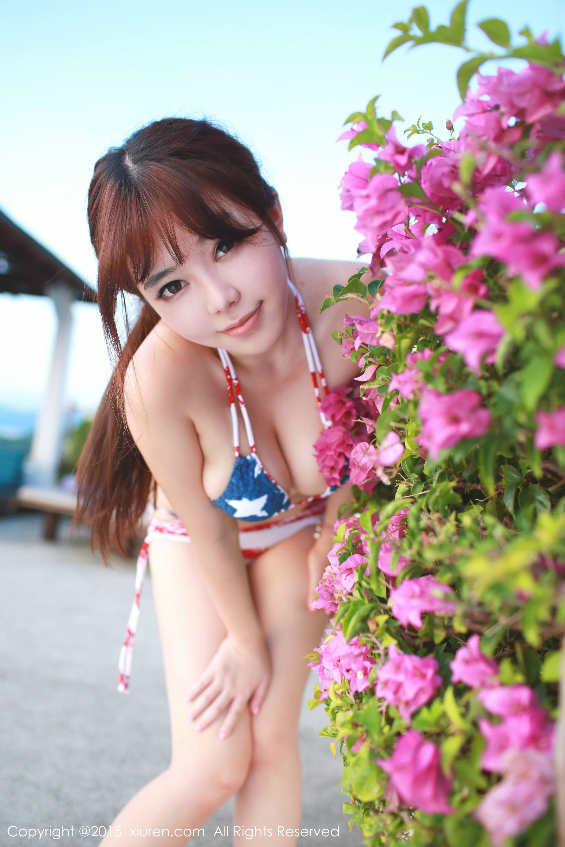 刘飞儿Faye《校服诱惑+比基尼》  No.430-图39