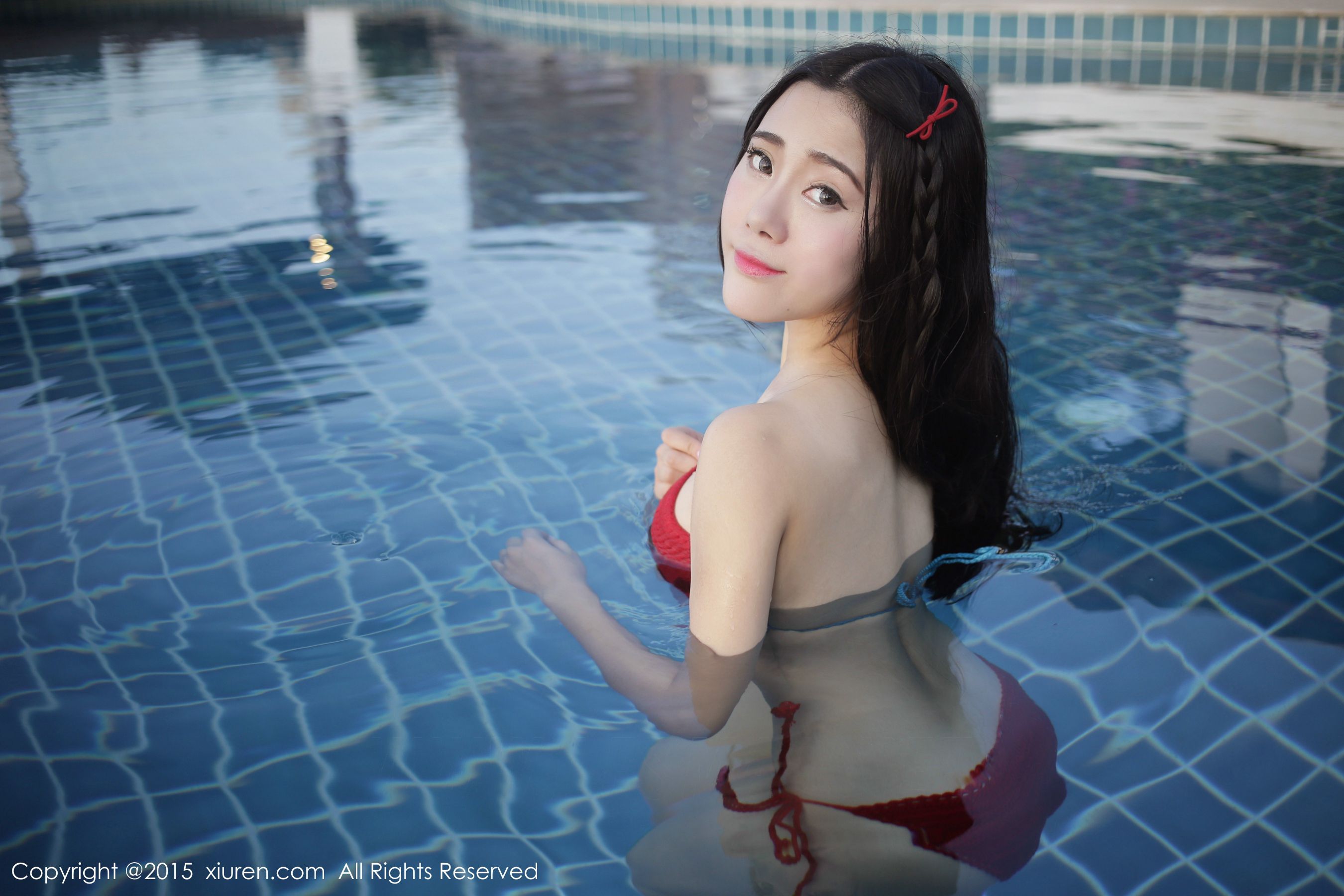 兜豆靓Youlina《苏梅旅拍》比基尼+COS猫女  No.445-图35