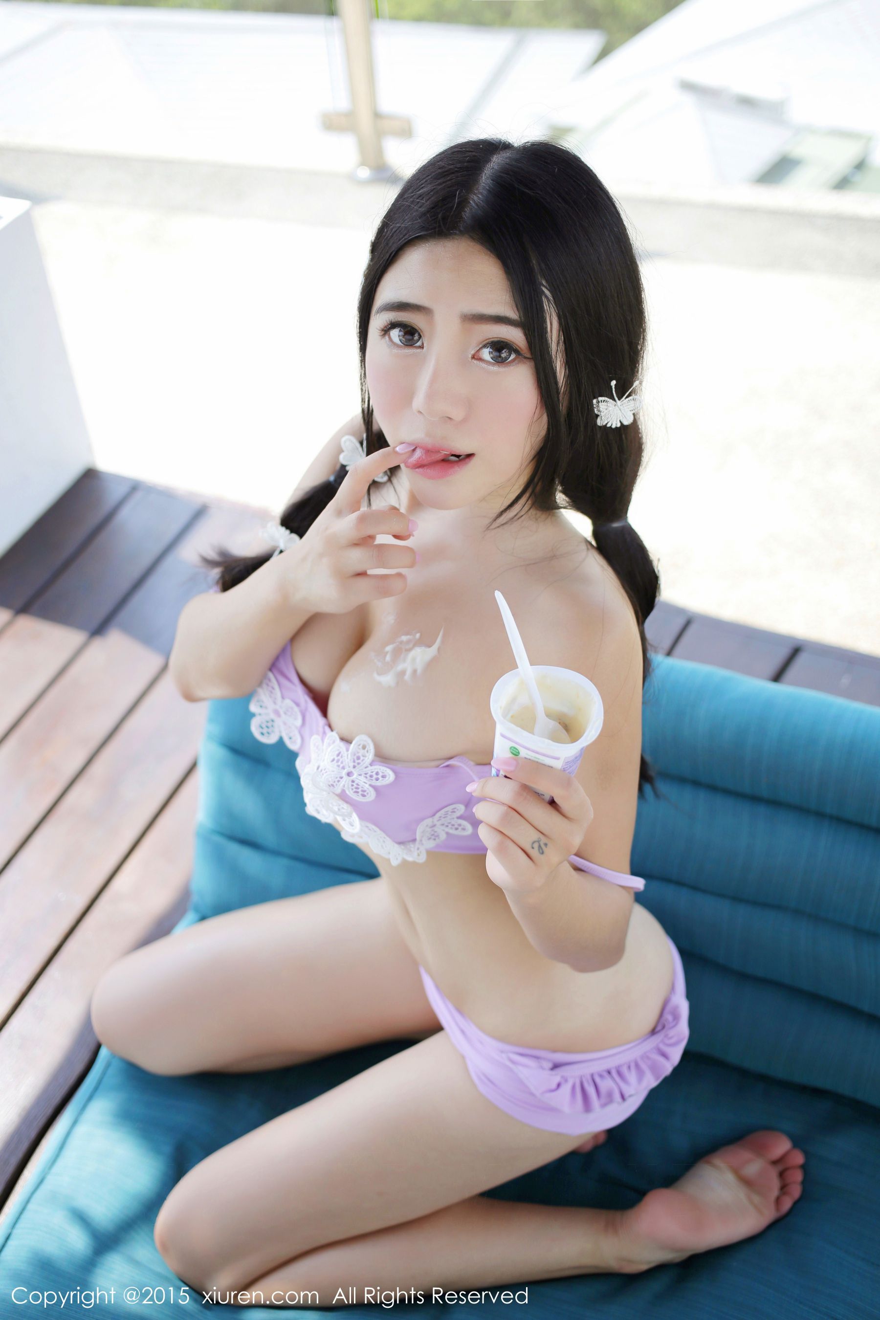 兜豆靓Youlina《苏梅旅拍》比基尼+COS猫女  No.445-图8