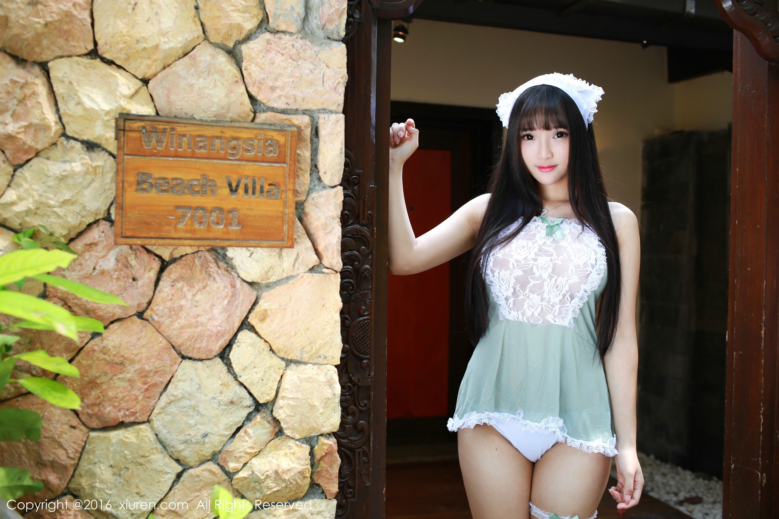 夏瑶baby《清新女仆装+可爱内衣》  No.463-图3