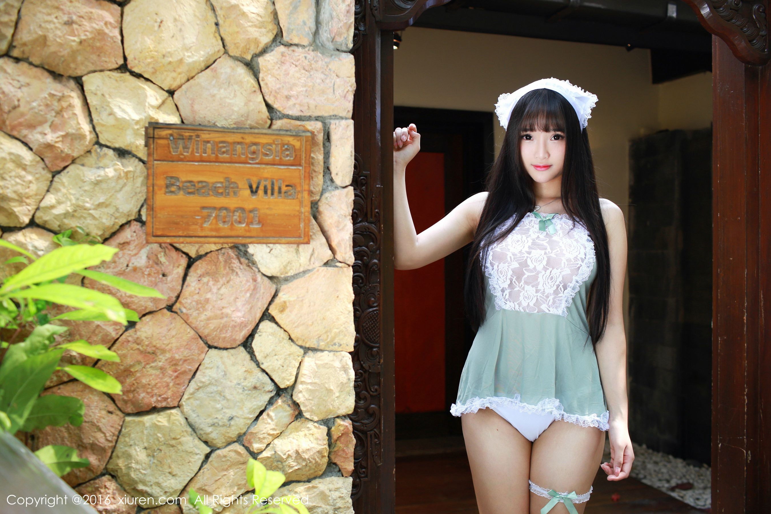 夏瑶baby《清新女仆装+可爱内衣》  No.463-图4