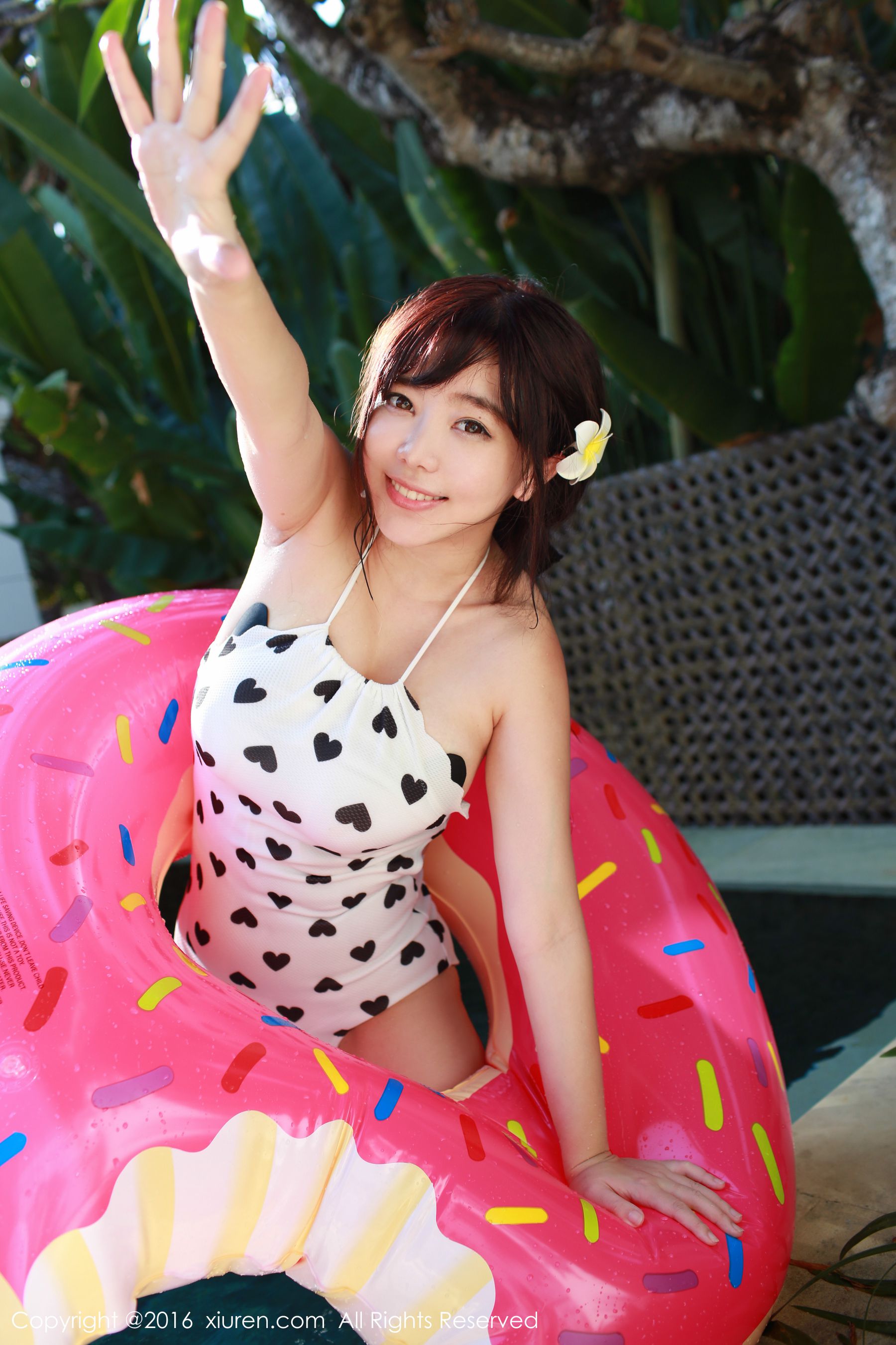 刘飞儿Faye《吊带牛仔热裤+比基尼》  No.470-图45