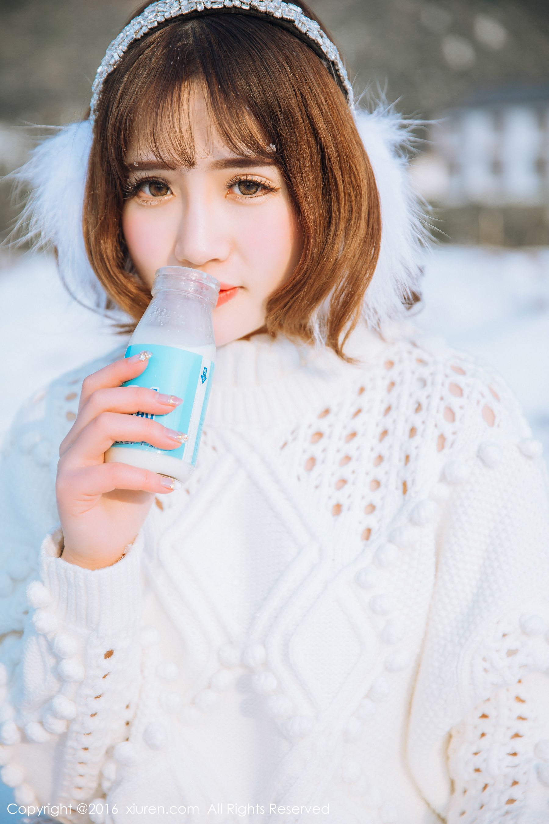 徐cake《新春雪景套图》  No.484-图10