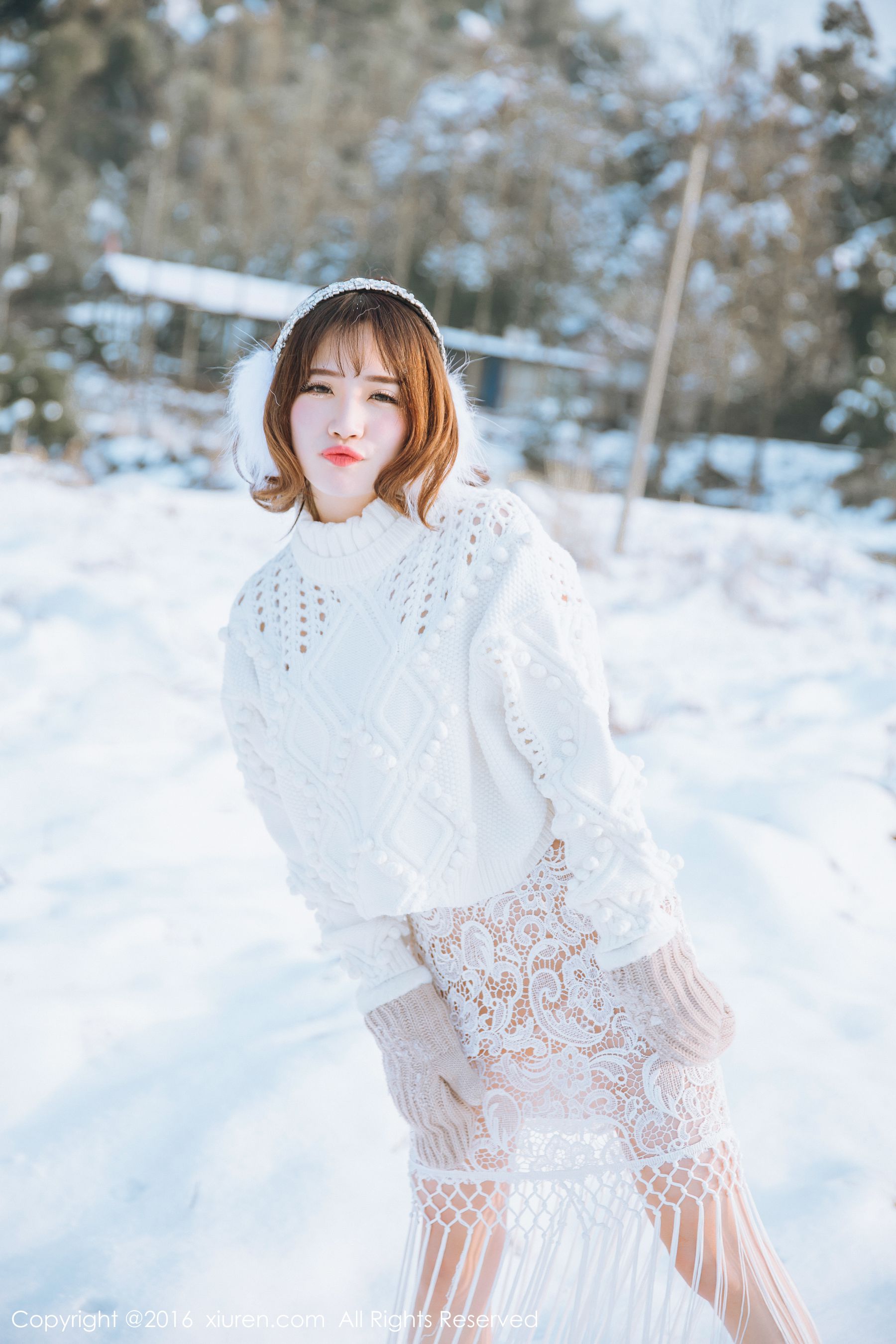 徐cake《新春雪景套图》  No.484-图13