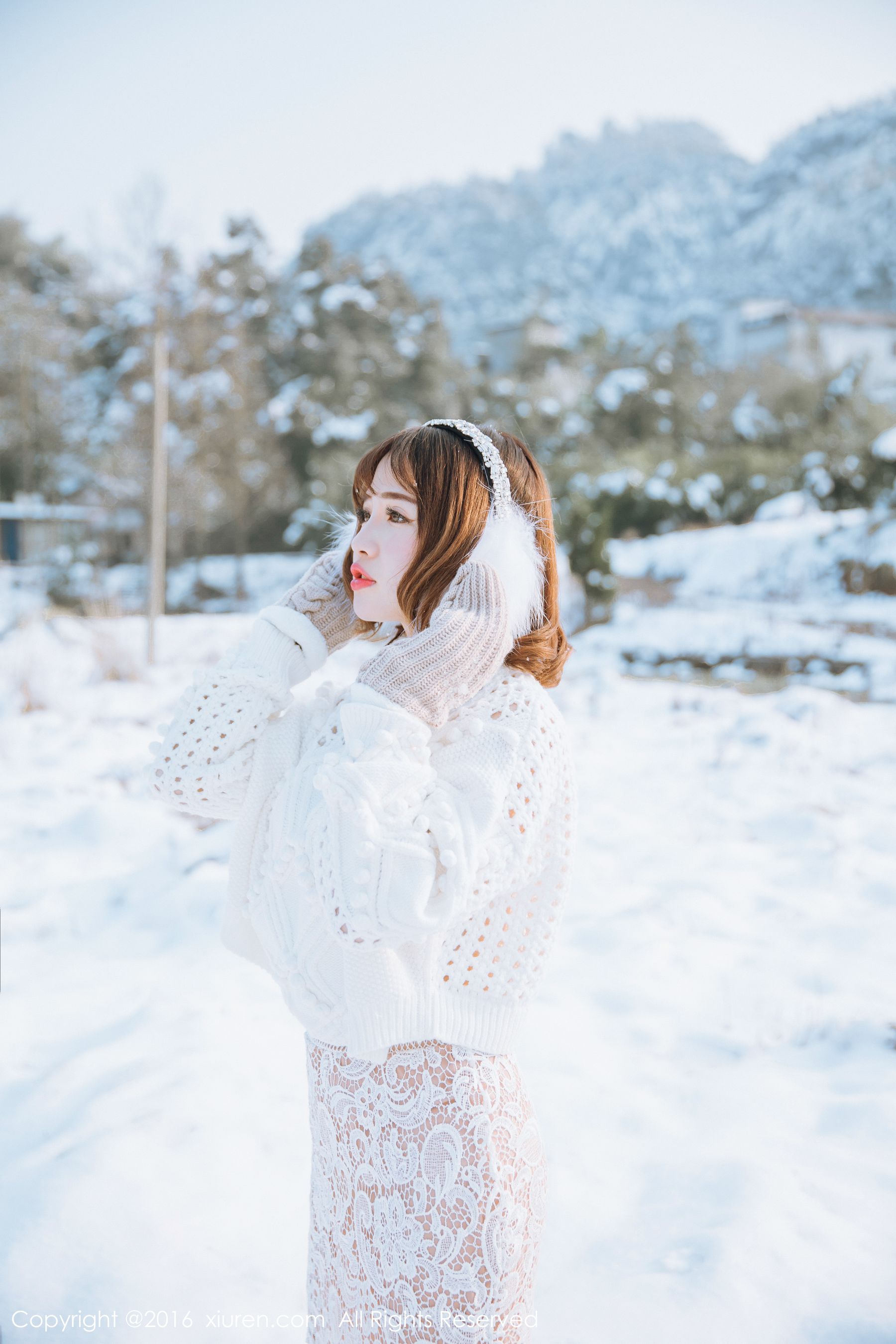 徐cake《新春雪景套图》  No.484-图14