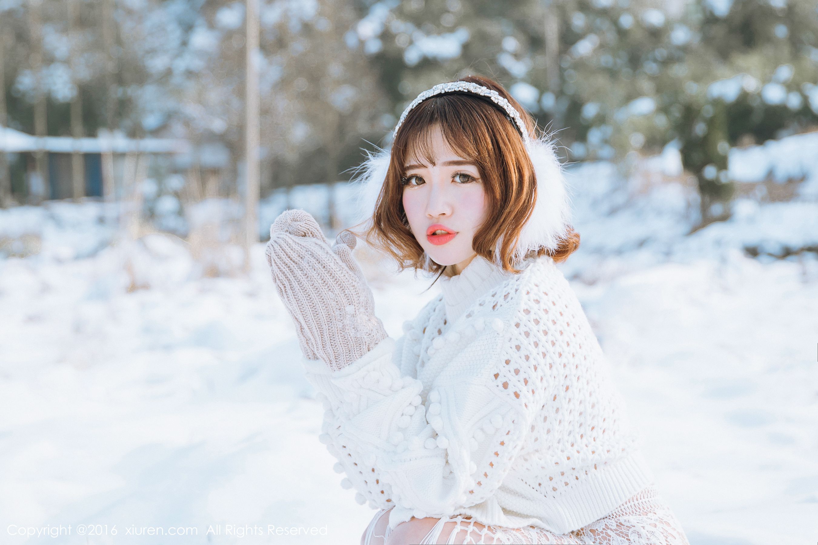 徐cake《新春雪景套图》  No.484-图15