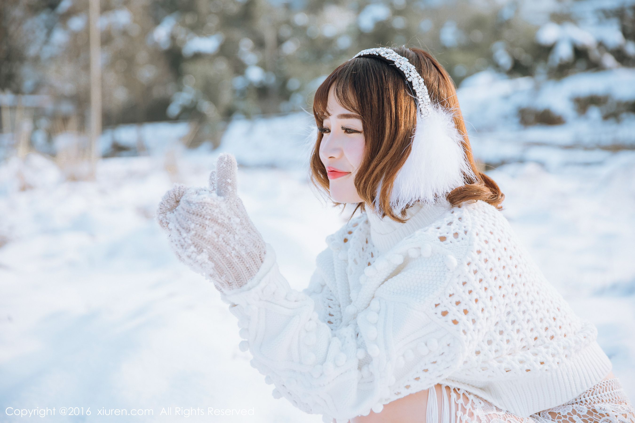 徐cake《新春雪景套图》  No.484-图16