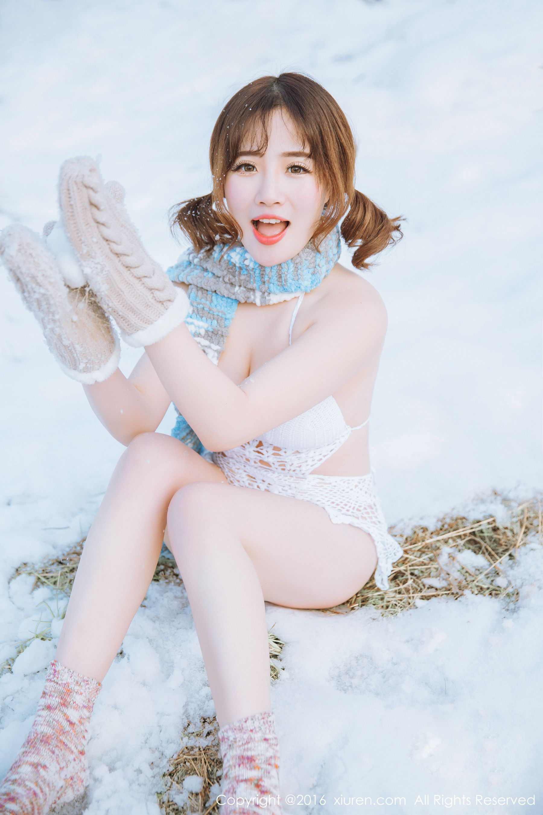 徐cake《新春雪景套图》  No.484-图23