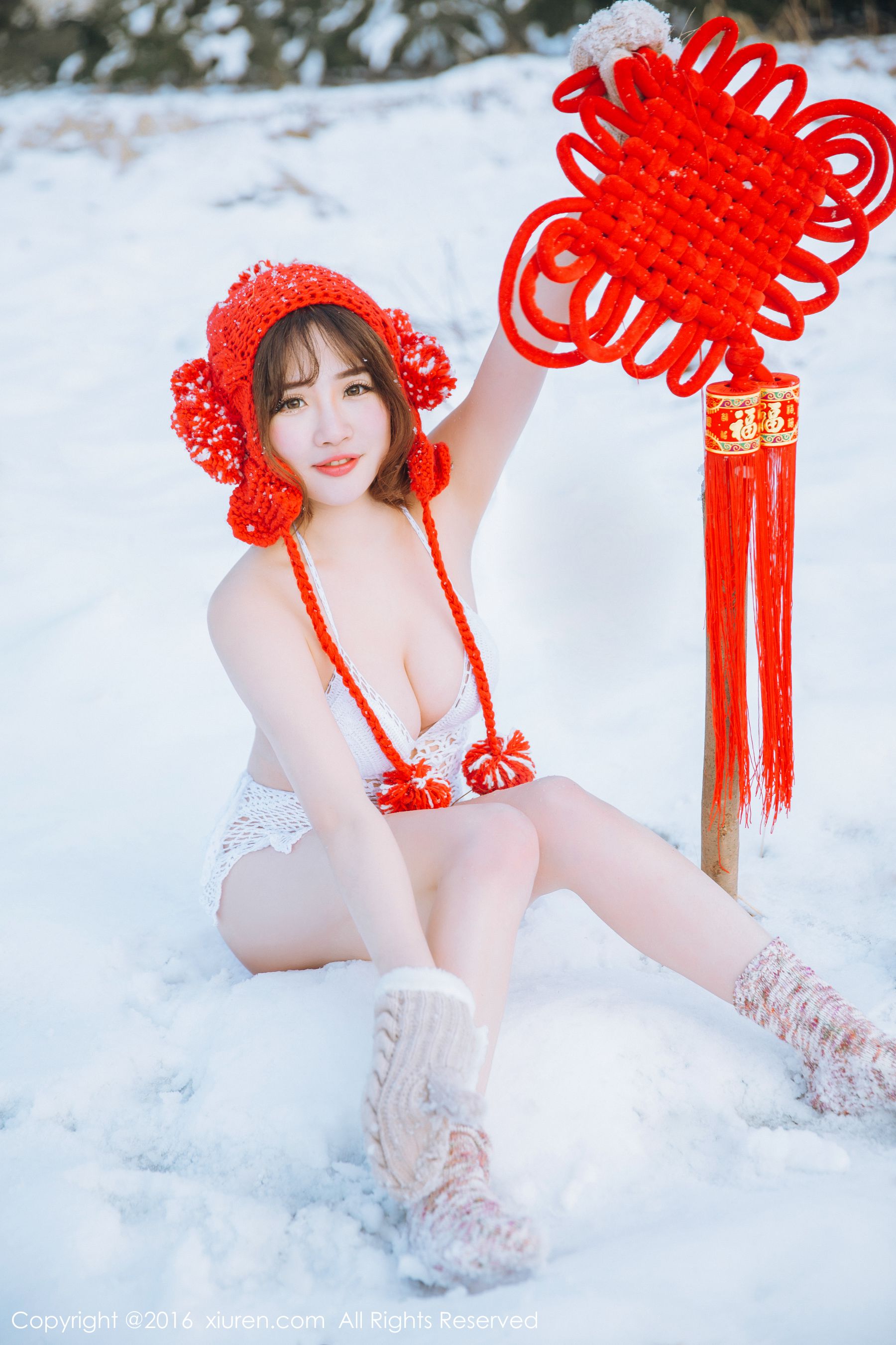 徐cake《新春雪景套图》  No.484-图30