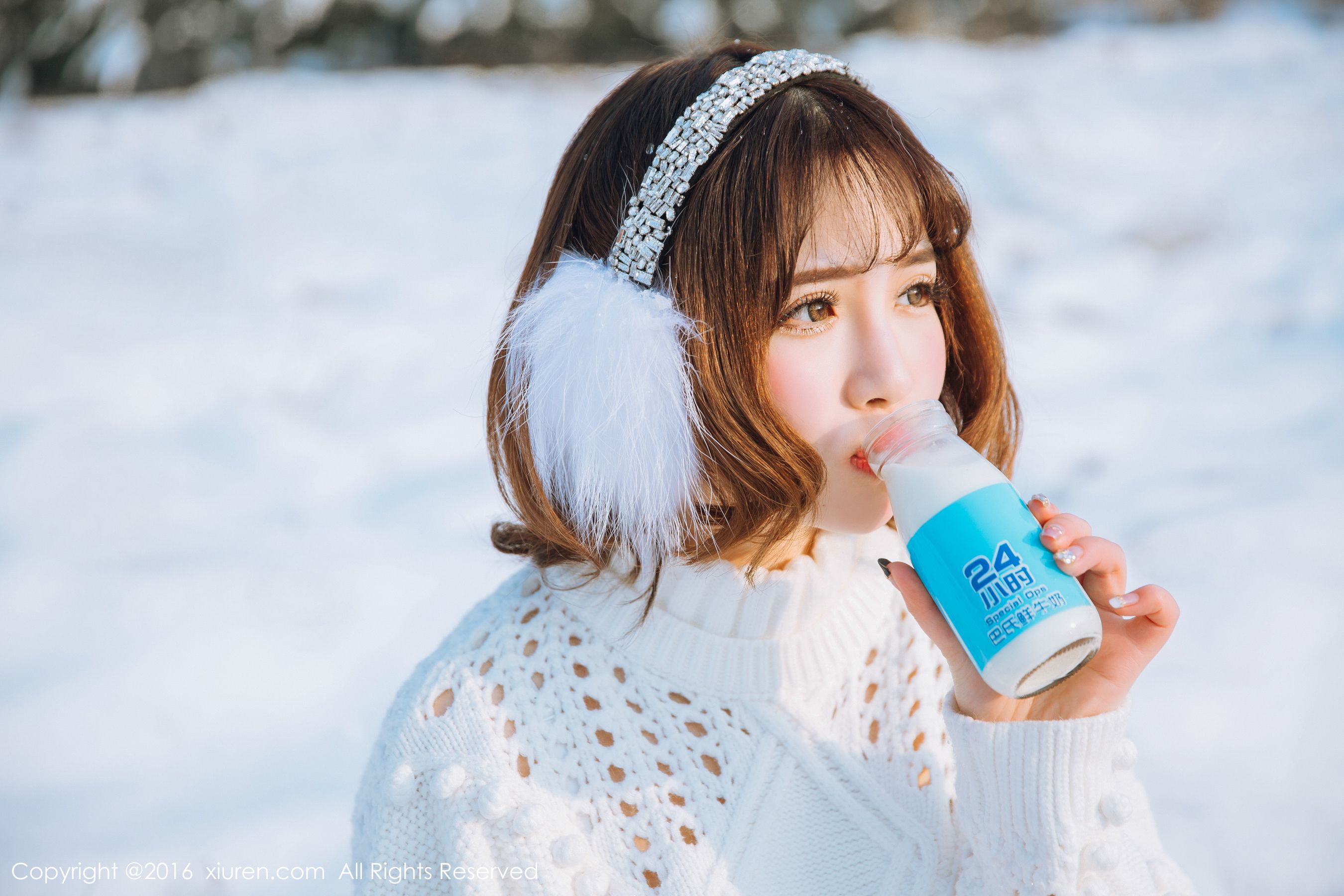 徐cake《新春雪景套图》  No.484-图7