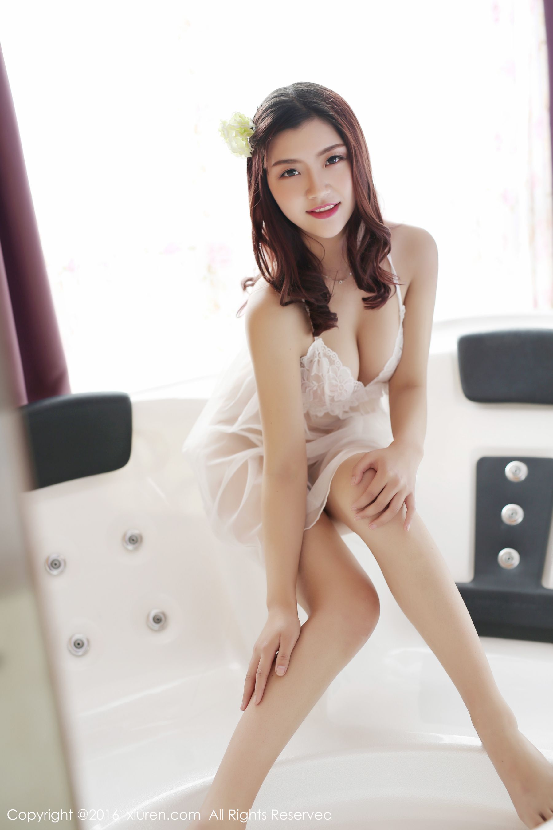 夏晓Maggy+白微Sera《性感透视系列》  No.503-图38