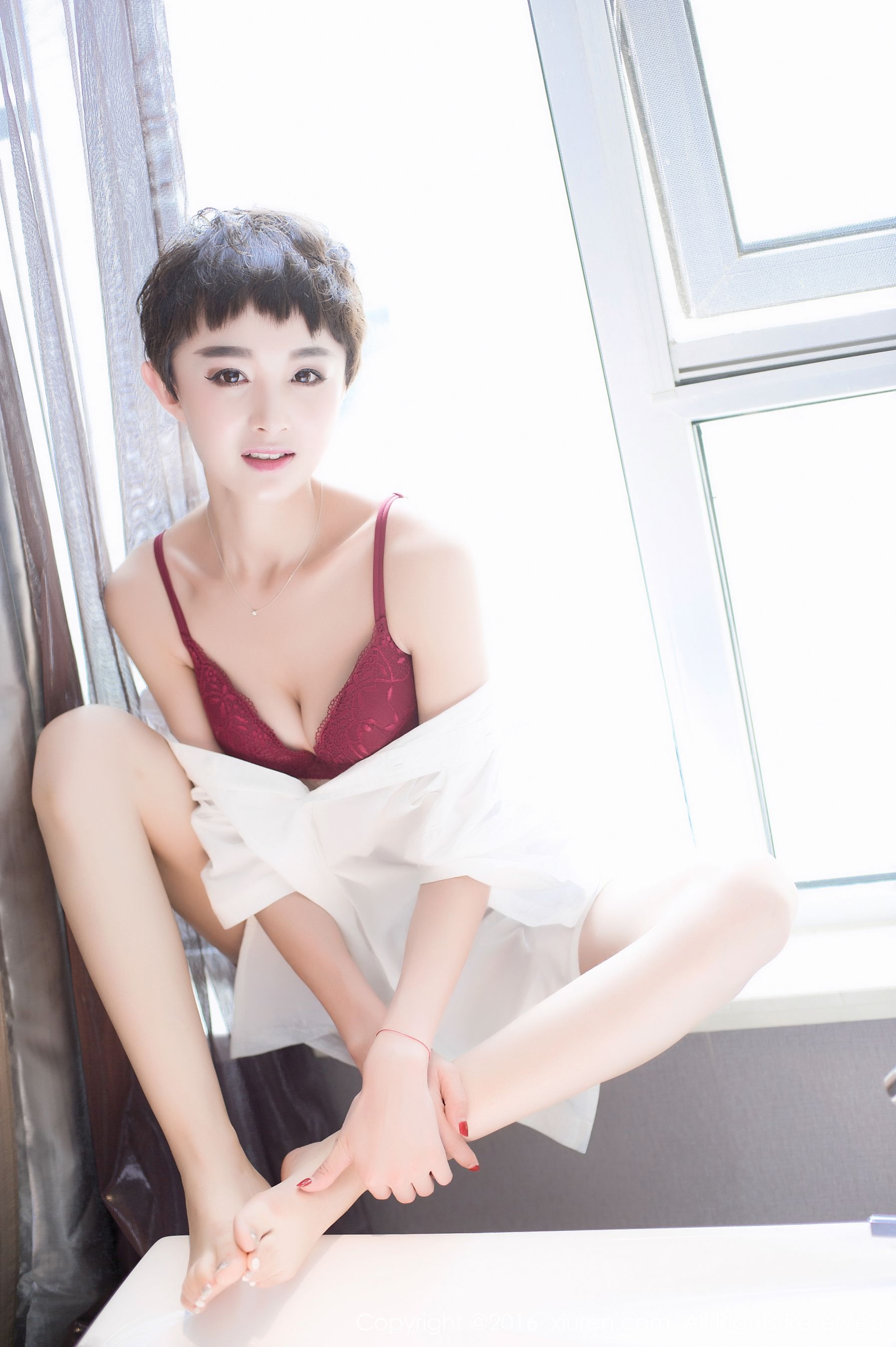 小杨幂@baby_kiki《制服衬衣、休闲内衬、浴缸湿身》  No.600-图49