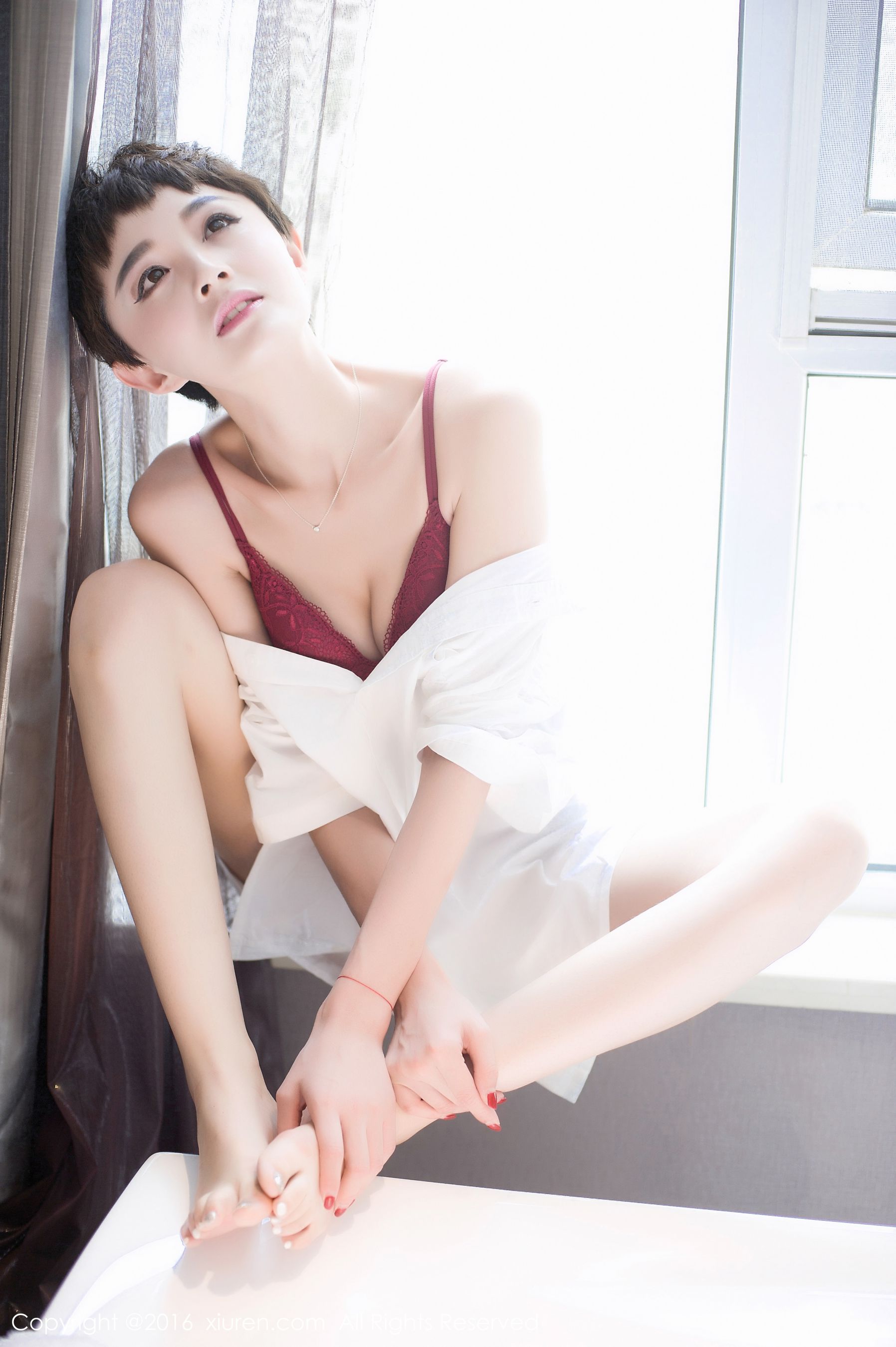 小杨幂@baby_kiki《制服衬衣、休闲内衬、浴缸湿身》  No.600-图51