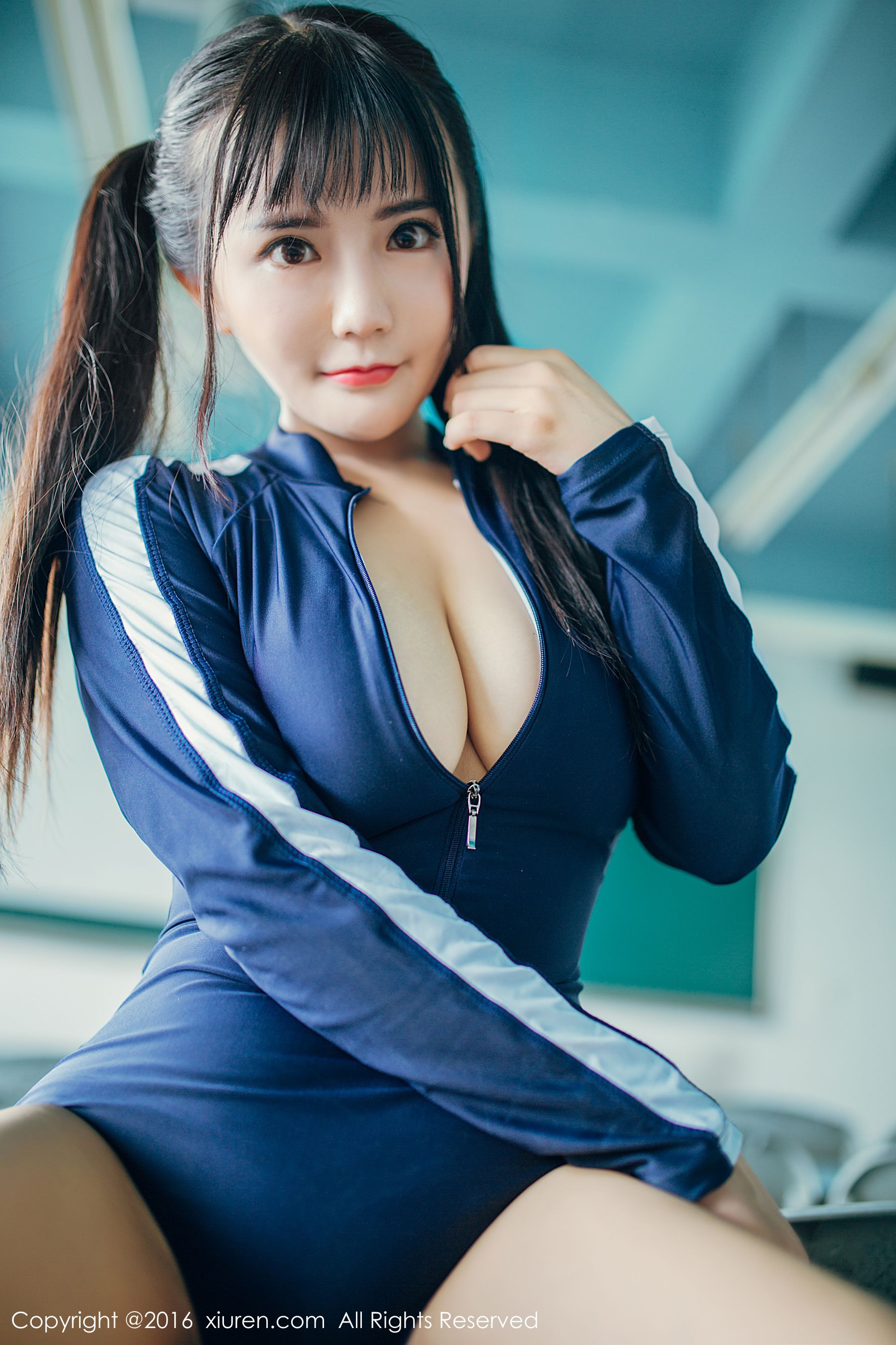 童颜巨乳模特@阿乖Kiddo/崔乖艺  No.601-图14