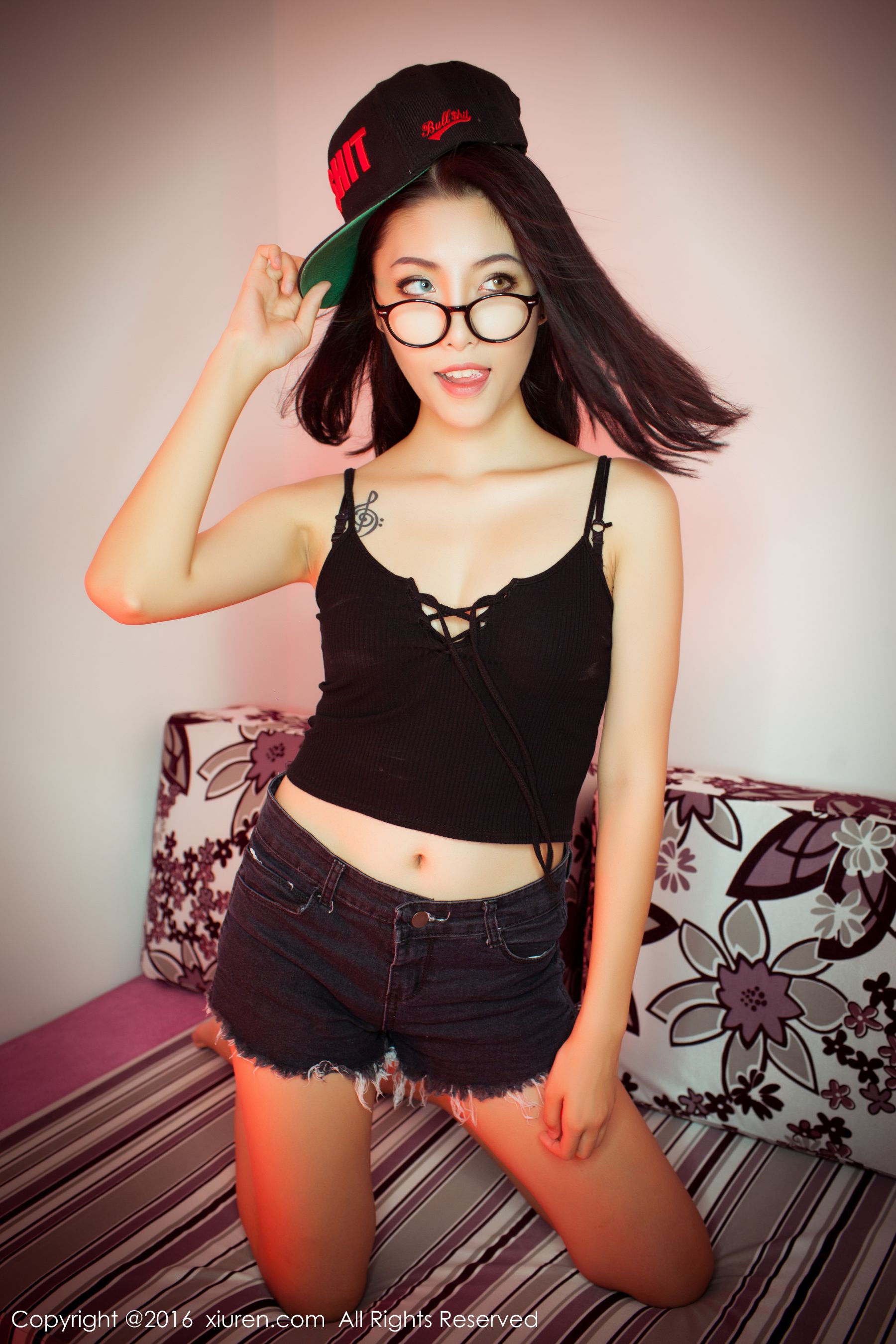 BOBO_xk(黎蒨垚)《热裤+内衣系列》  No.617-图16