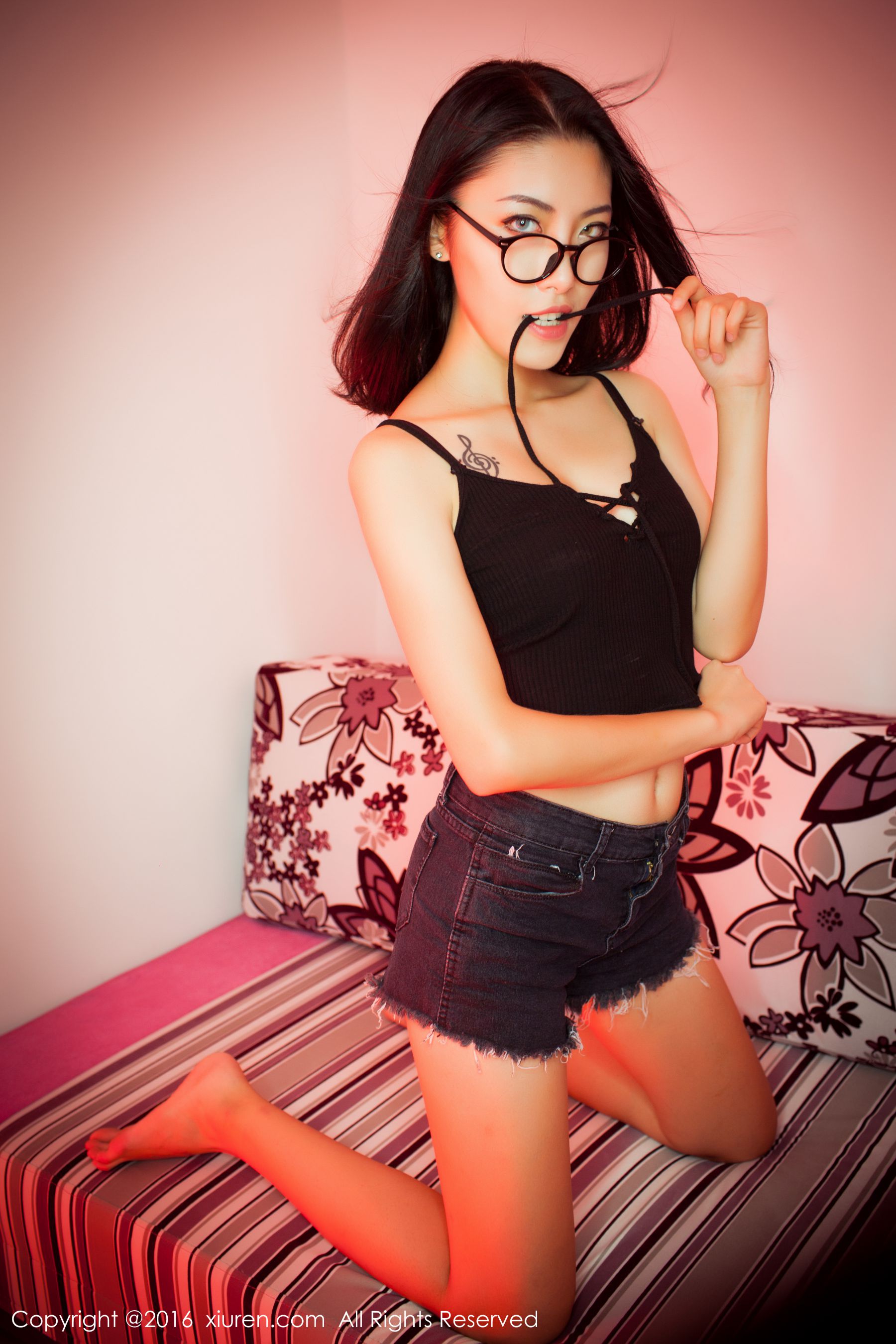 BOBO_xk(黎蒨垚)《热裤+内衣系列》  No.617-图23