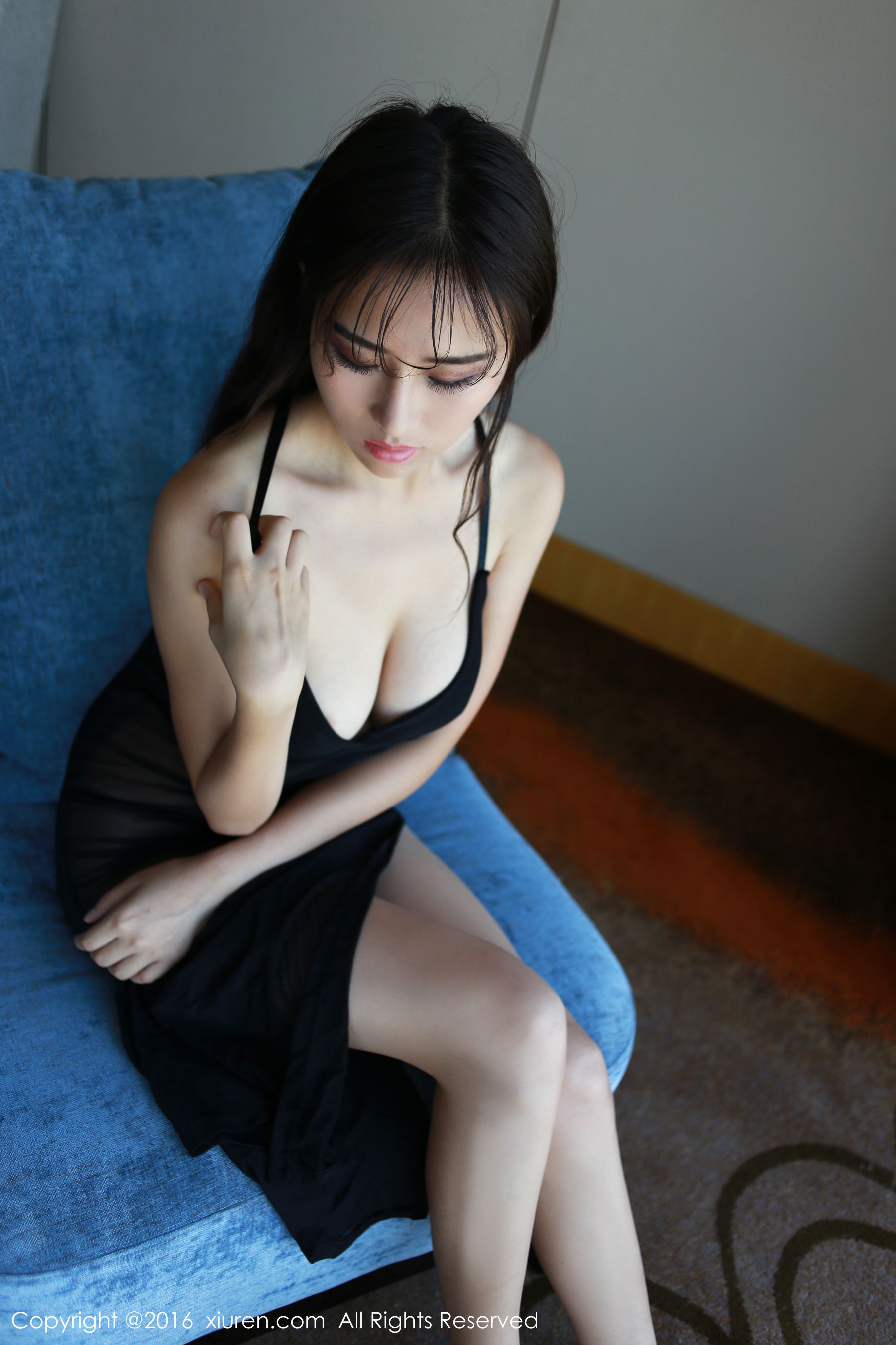 月音瞳《护士服、半透长裙、情趣血滴子》  No.622-图16
