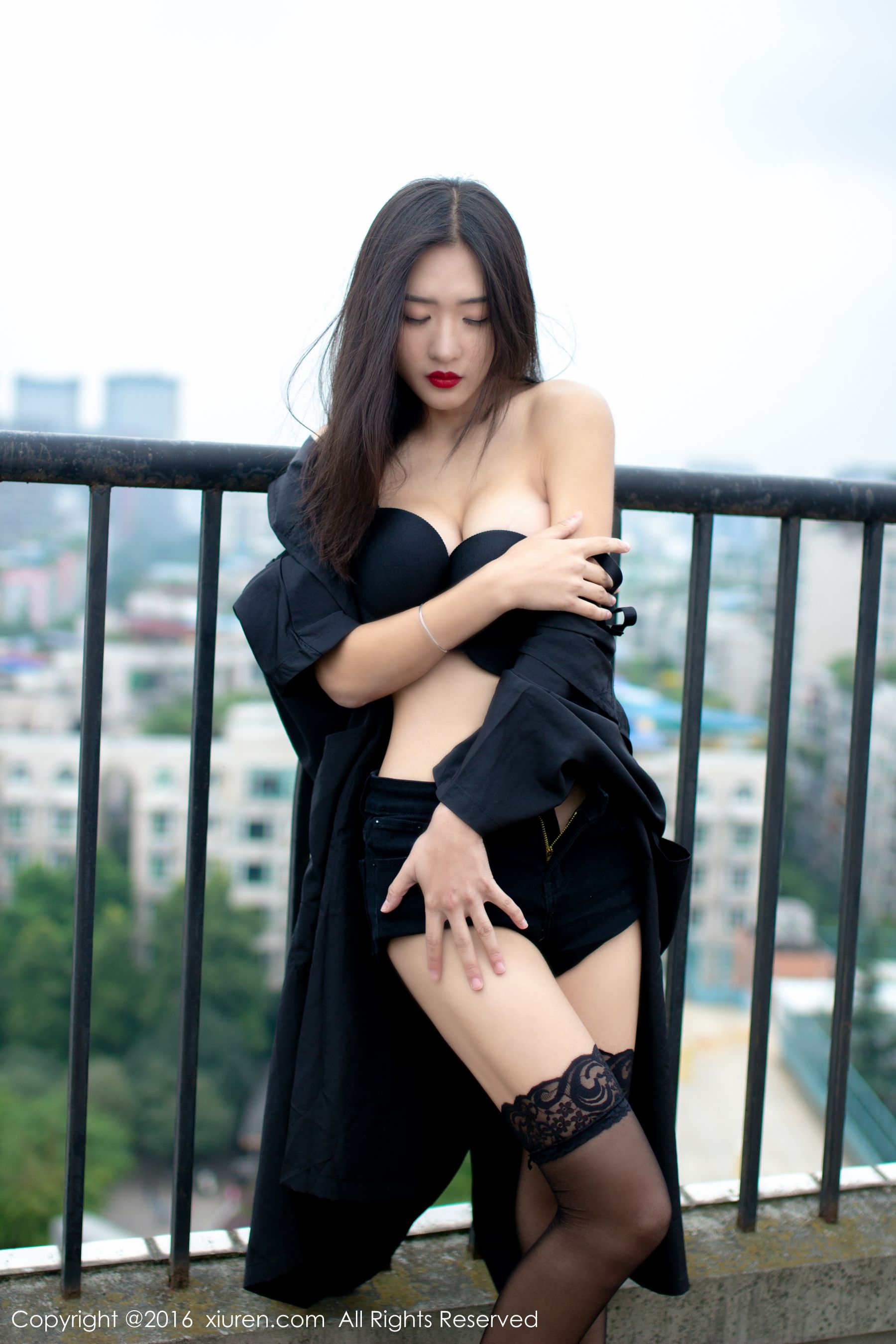 周琰琳LIN《红颜朱唇，宛若青莲出水》  No.624-图22