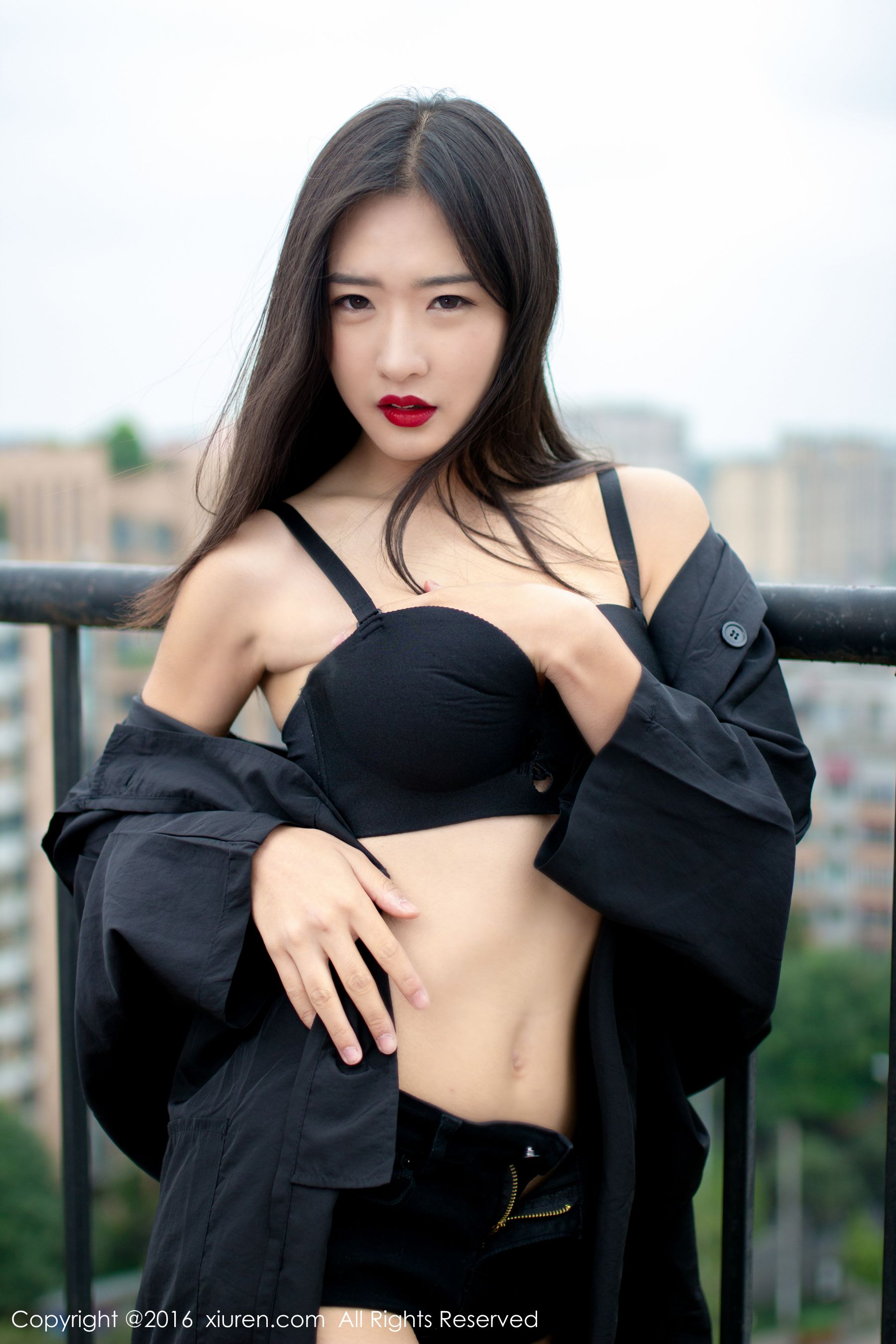 周琰琳LIN《红颜朱唇，宛若青莲出水》  No.624-图23
