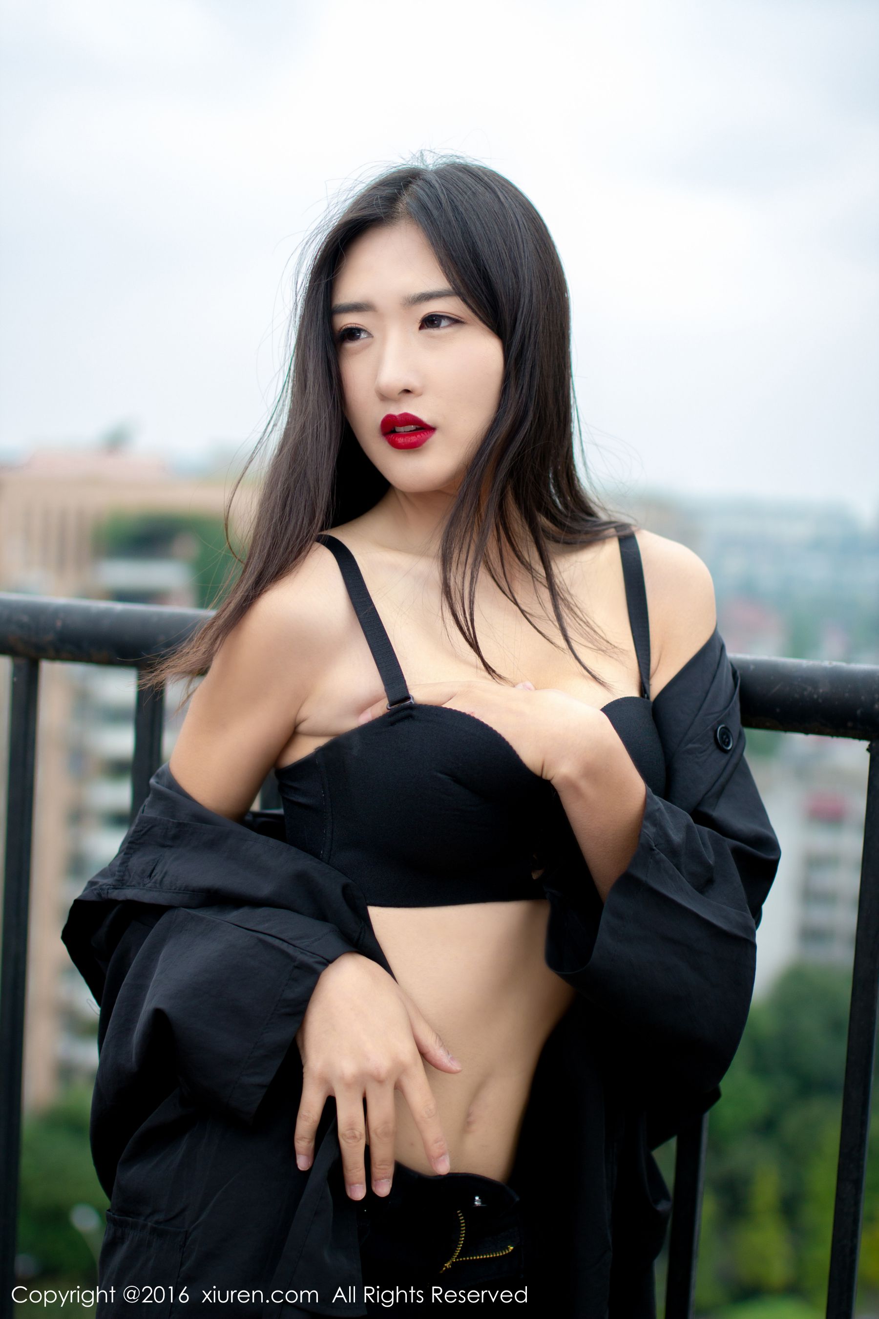 周琰琳LIN《红颜朱唇，宛若青莲出水》  No.624-图24