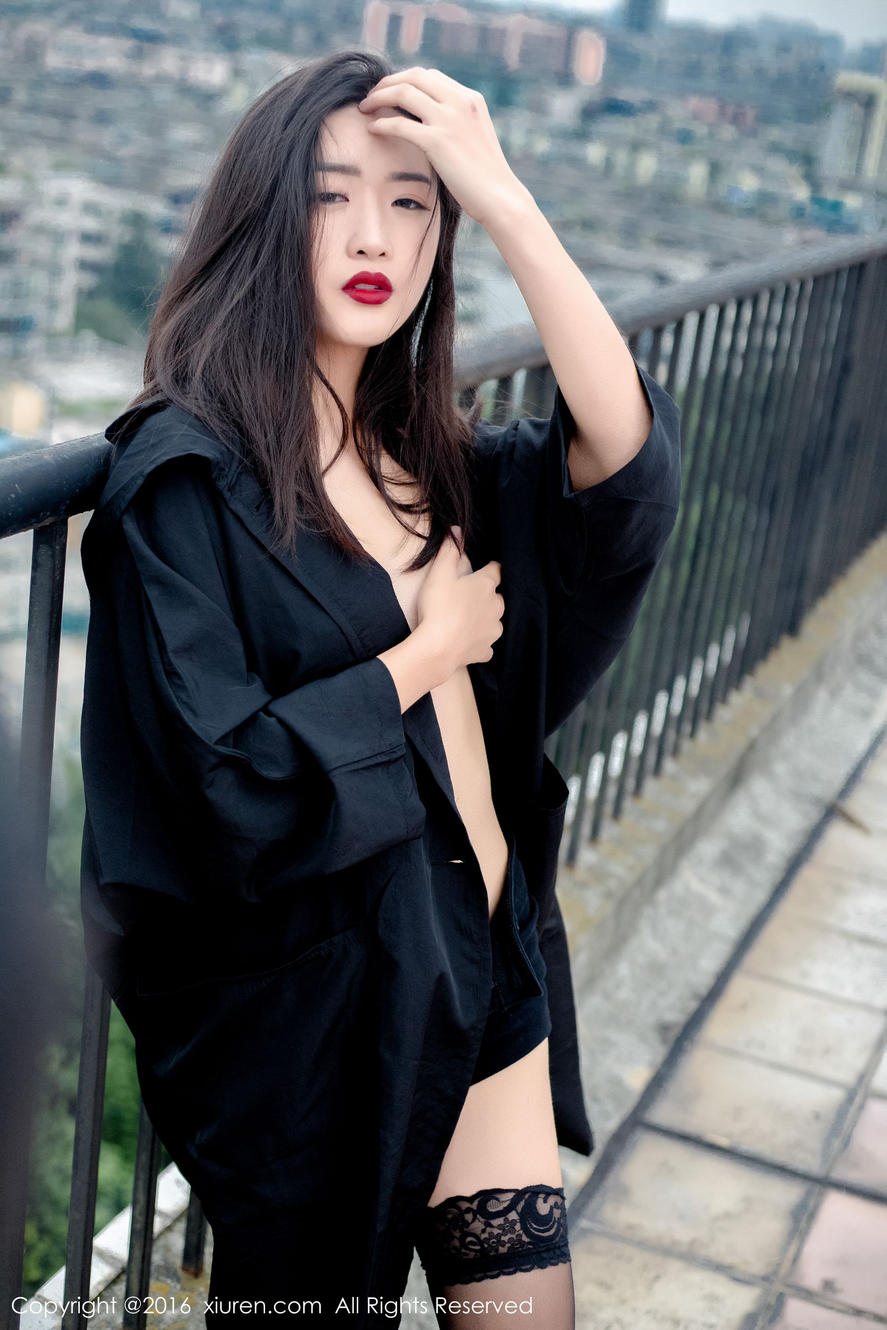 周琰琳LIN《红颜朱唇，宛若青莲出水》  No.624-图34