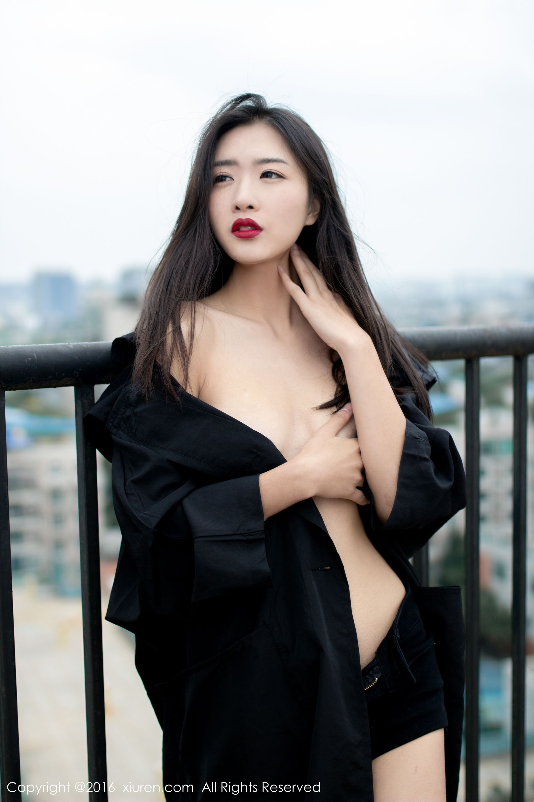 周琰琳LIN《红颜朱唇，宛若青莲出水》  No.624-图38