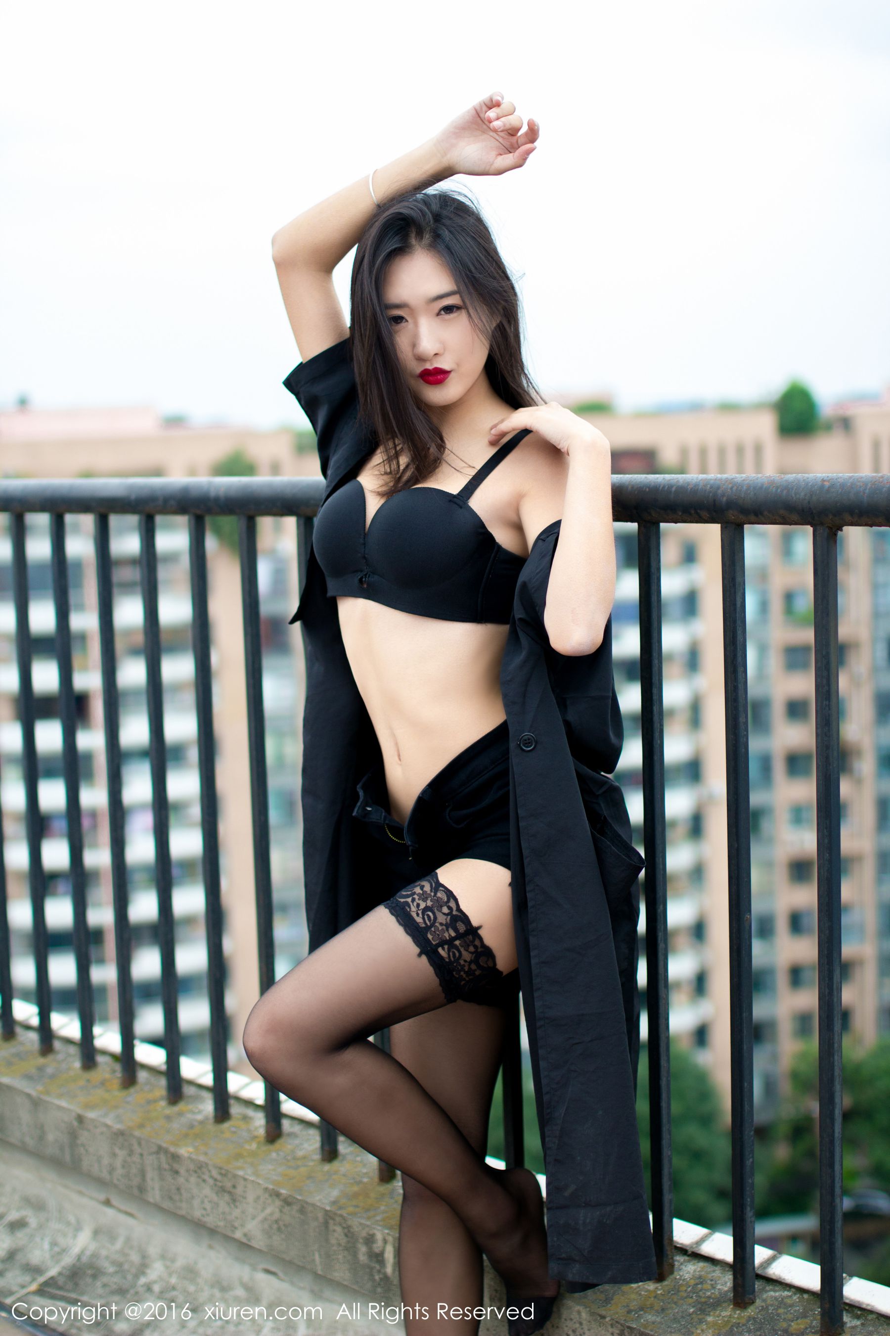 周琰琳LIN《红颜朱唇，宛若青莲出水》  No.624-图41