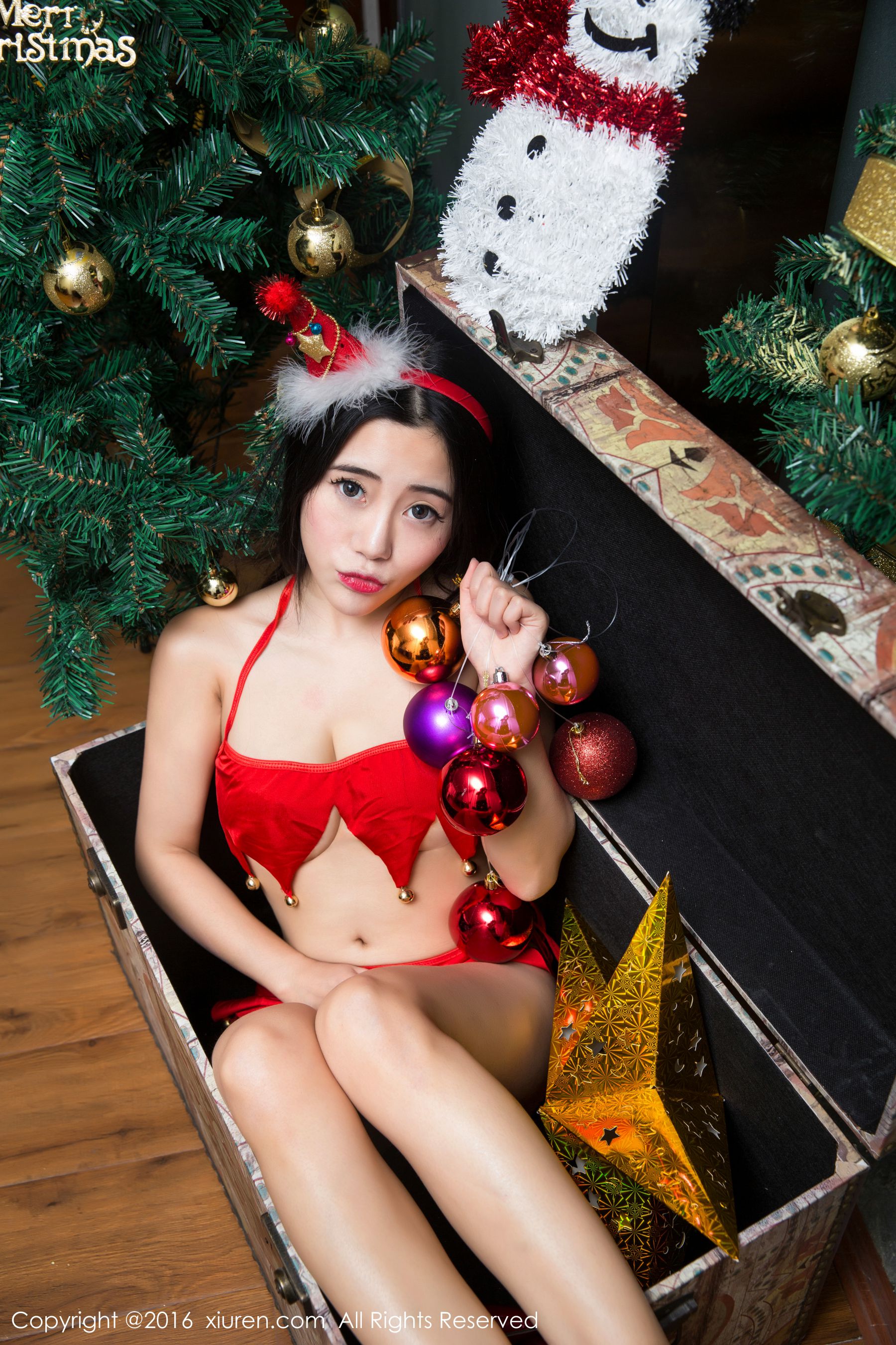 兜豆靓Youlina《最靓圣诞礼物》  No.660-图28