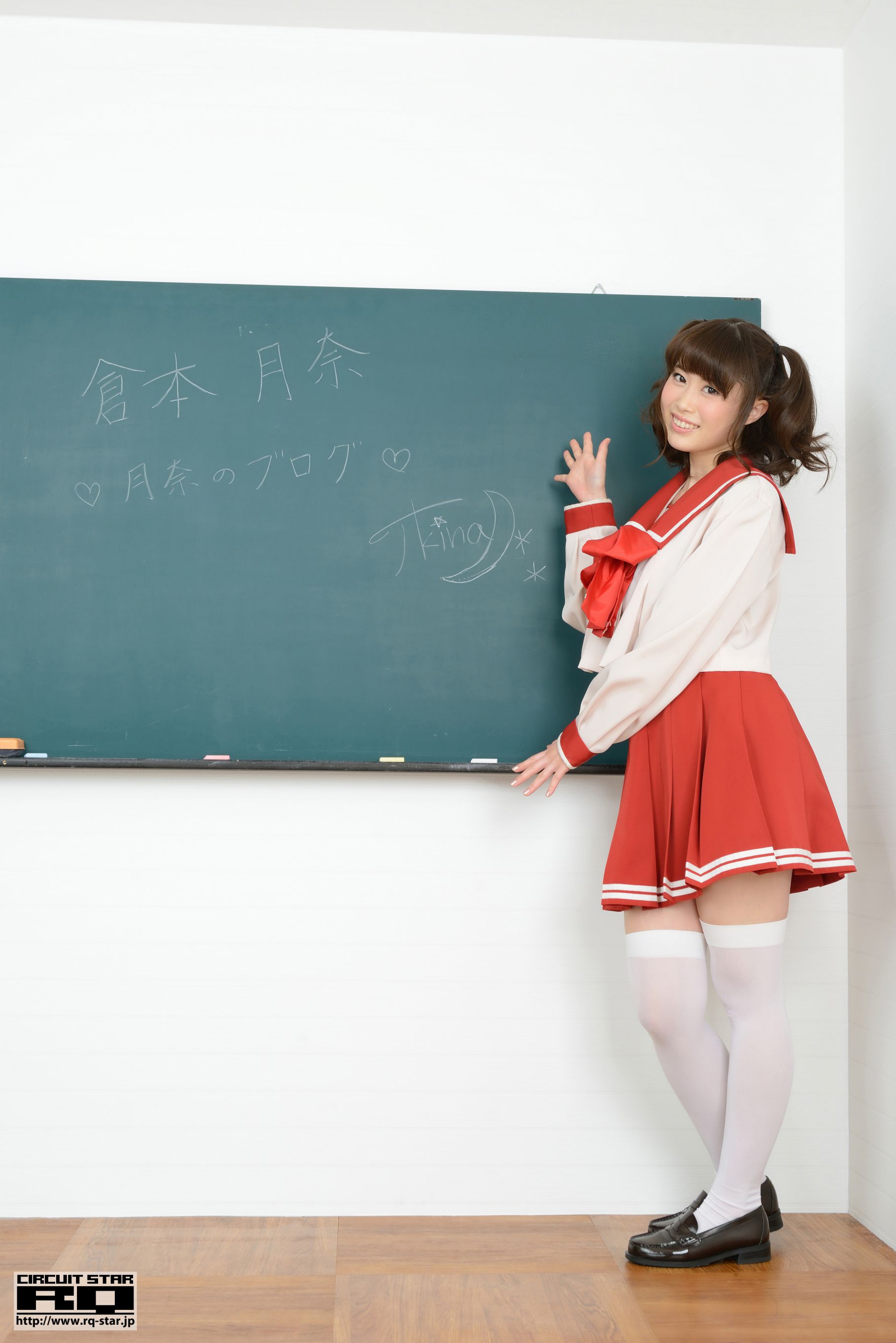 NO.00907 Tsukina Kuramoto 倉本月奈 School Girl 校服系列-图0