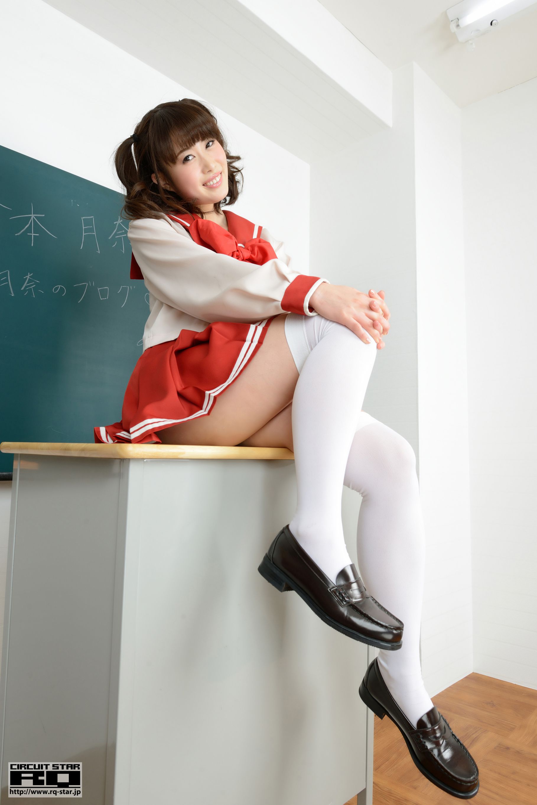 NO.00907 Tsukina Kuramoto 倉本月奈 School Girl 校服系列-图27