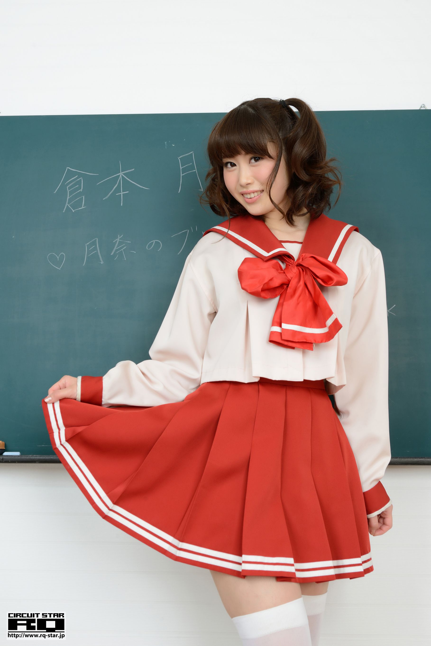 NO.00907 Tsukina Kuramoto 倉本月奈 School Girl 校服系列-图4
