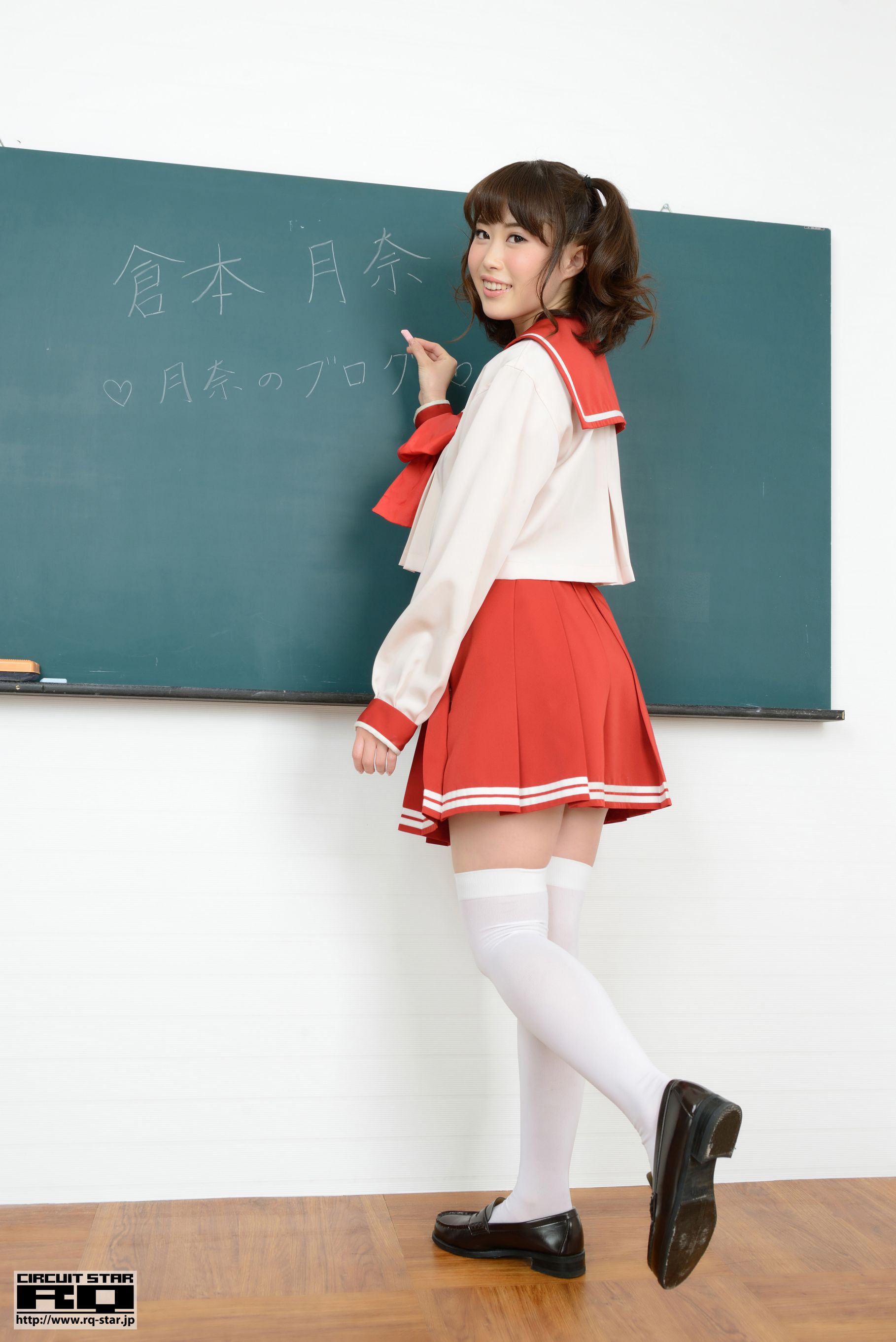 NO.00907 Tsukina Kuramoto 倉本月奈 School Girl 校服系列-图5