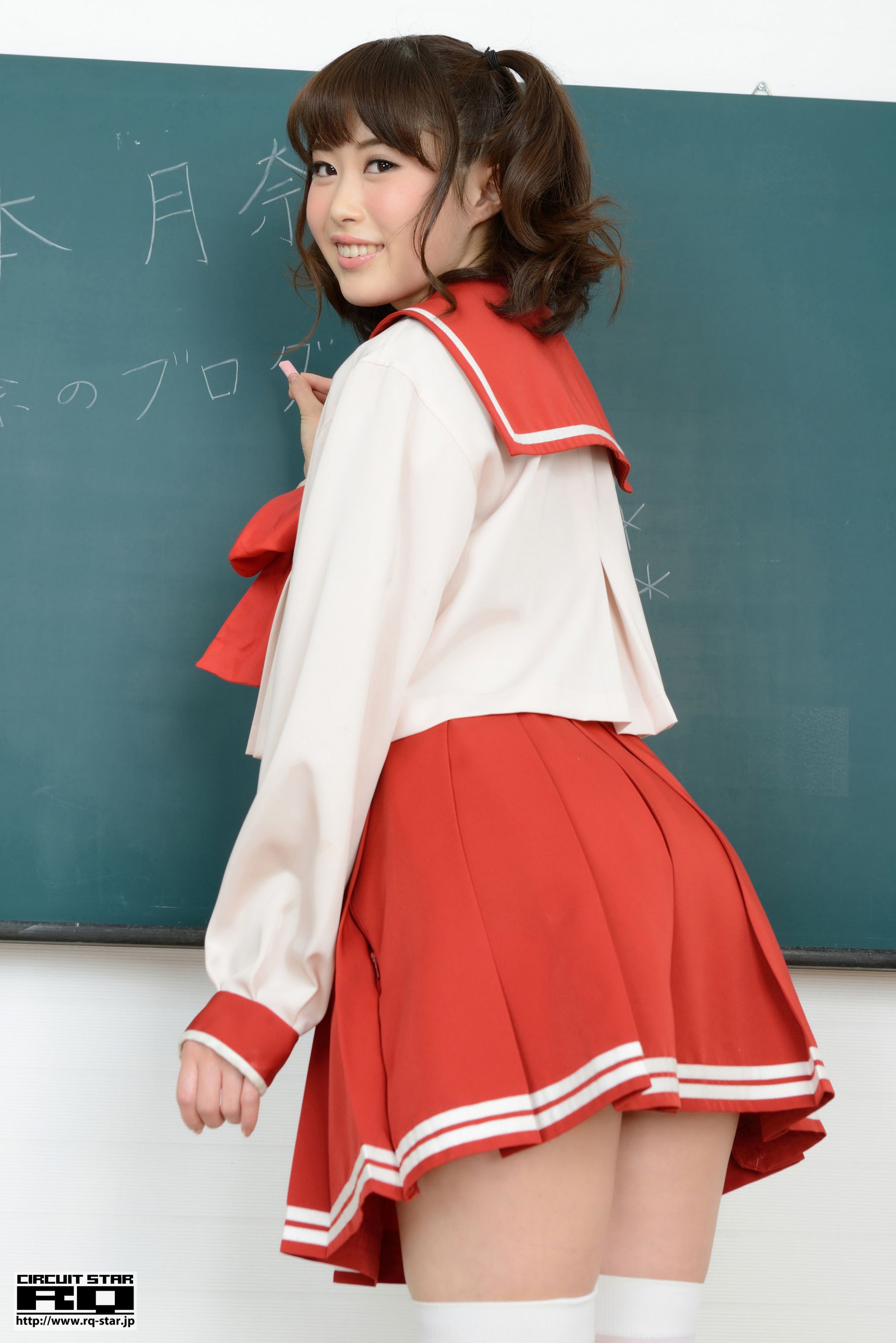 NO.00907 Tsukina Kuramoto 倉本月奈 School Girl 校服系列-图7