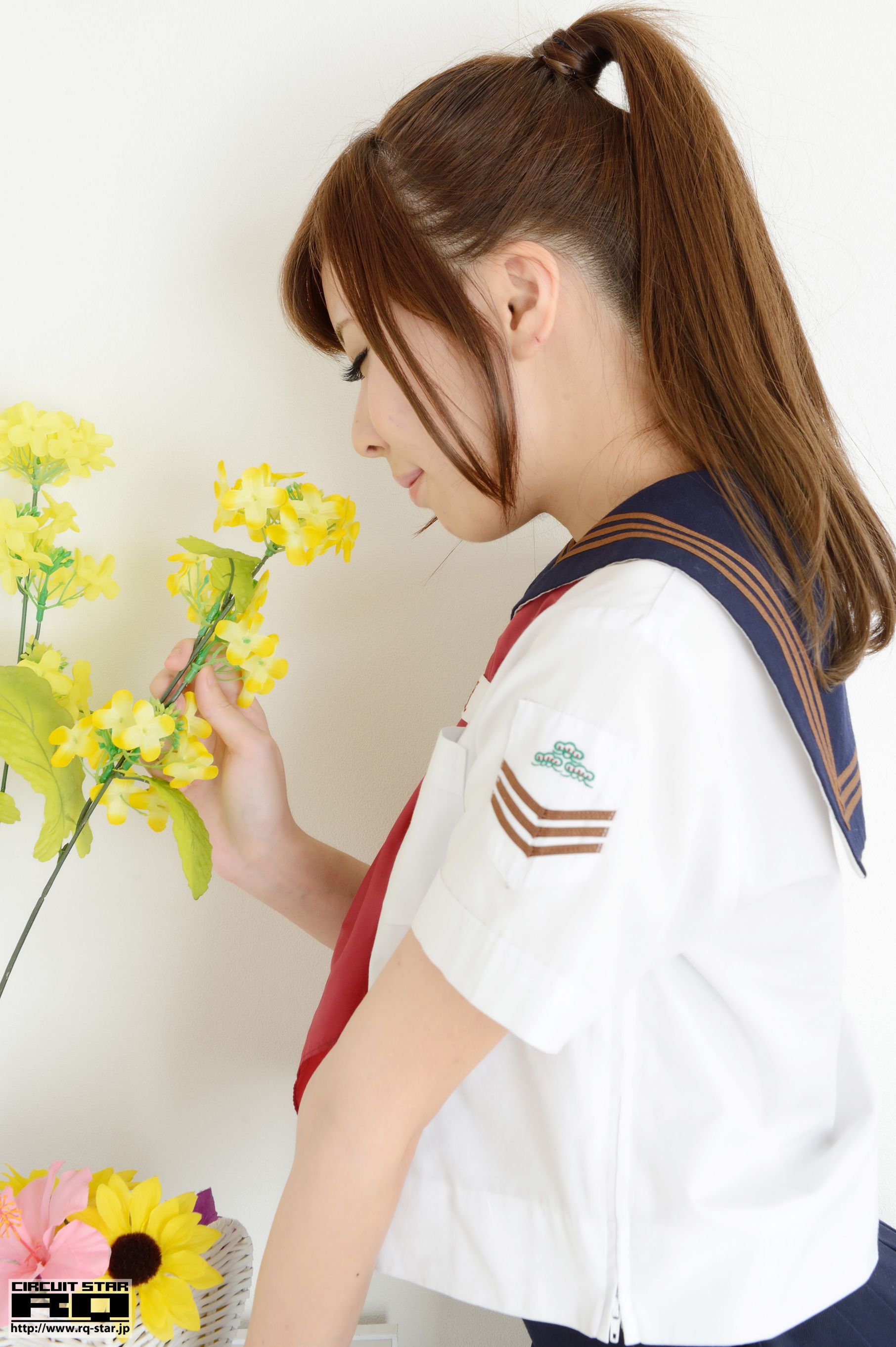 NO.00915 Mayu Hirose 広瀬茉夢 School Girl 校服黑丝-图78
