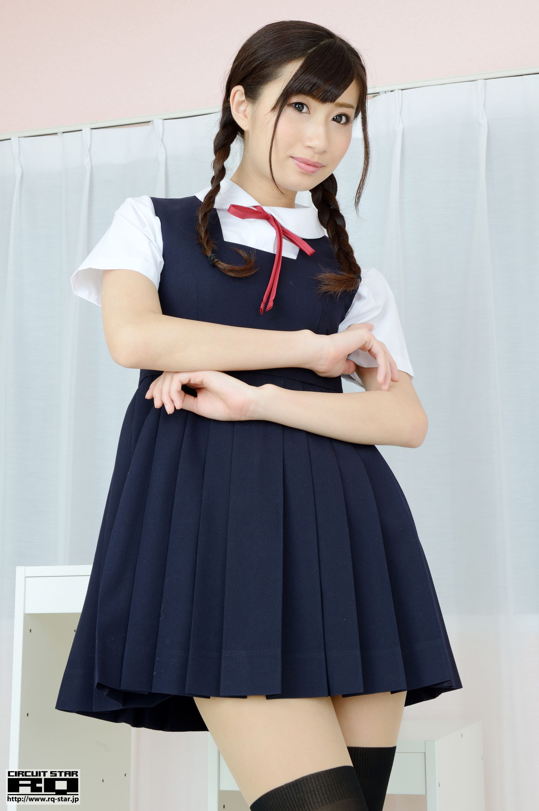 NO.00942 Ririno Oomiya 大宮梨々乃 School Girl 可爱校服-图1