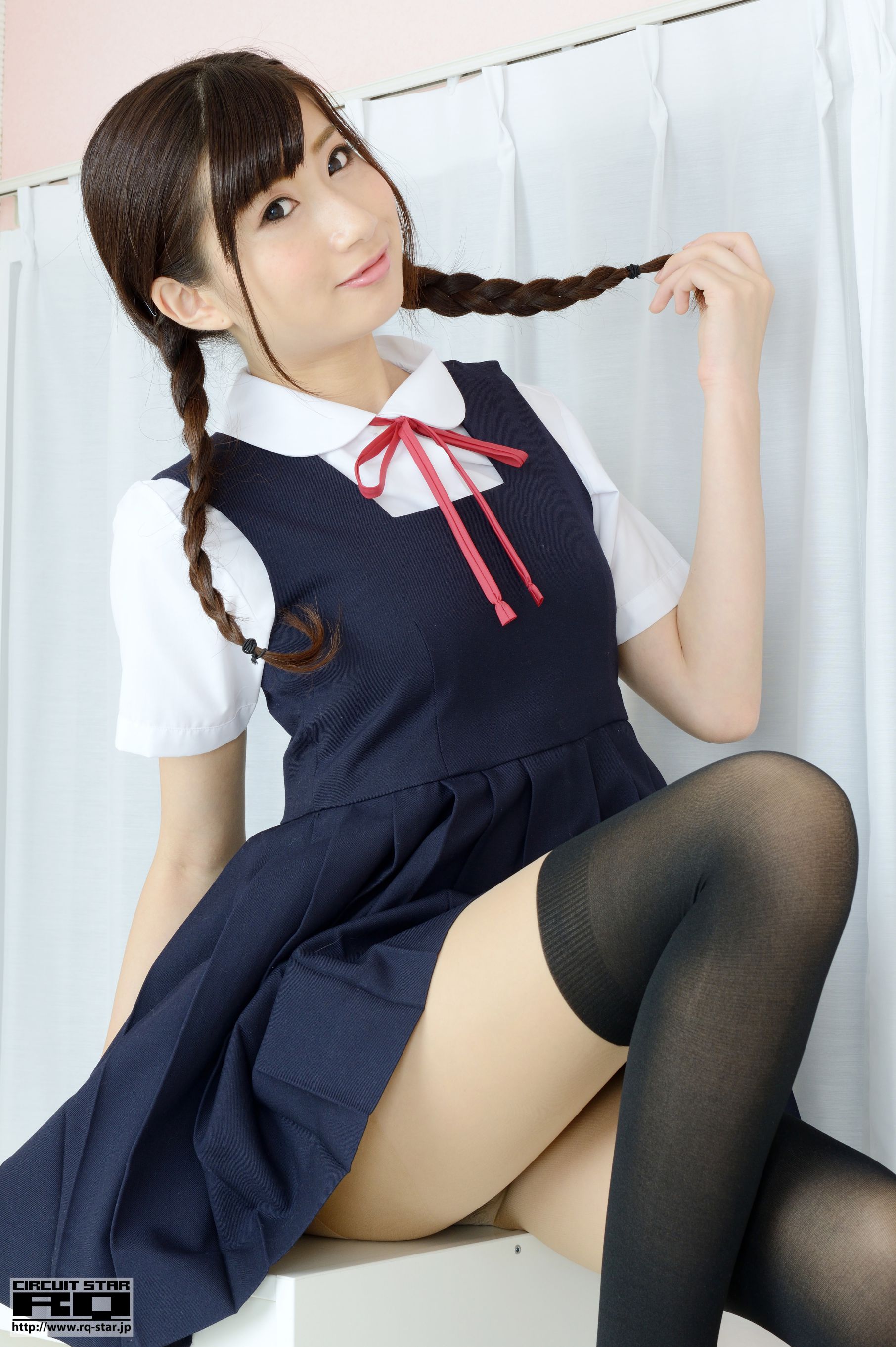 NO.00942 Ririno Oomiya 大宮梨々乃 School Girl 可爱校服-图24
