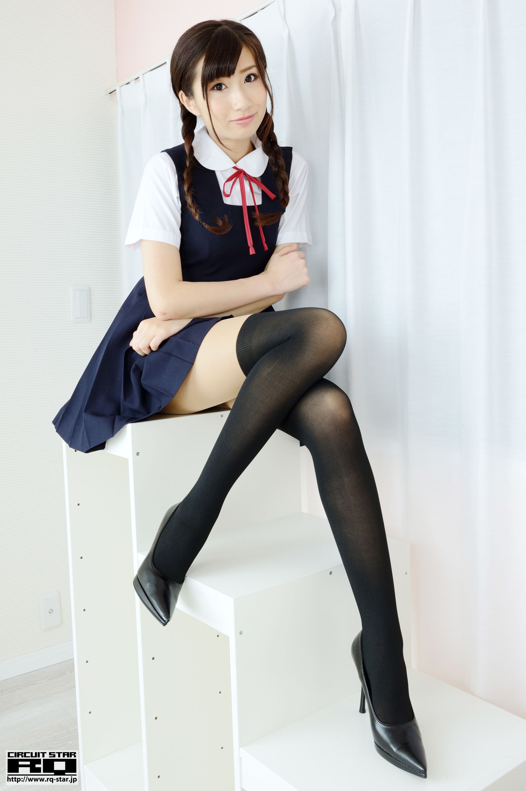 NO.00942 Ririno Oomiya 大宮梨々乃 School Girl 可爱校服-图27