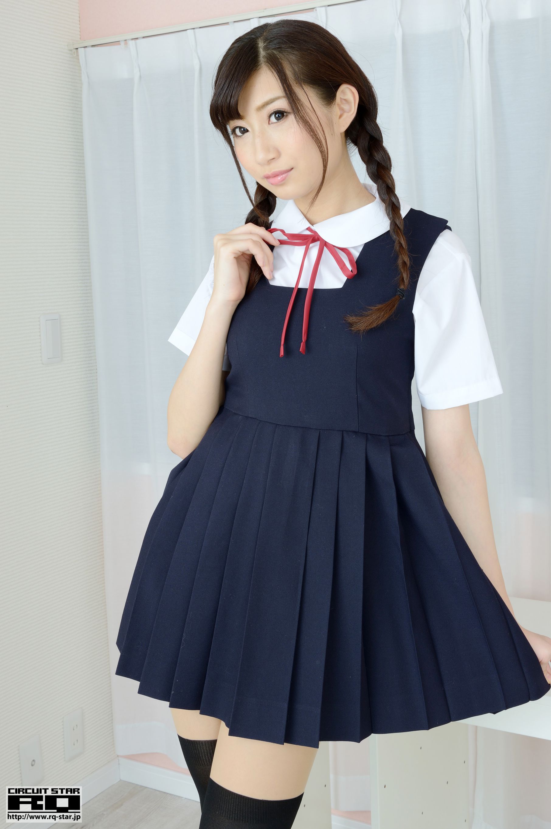 NO.00942 Ririno Oomiya 大宮梨々乃 School Girl 可爱校服-图8