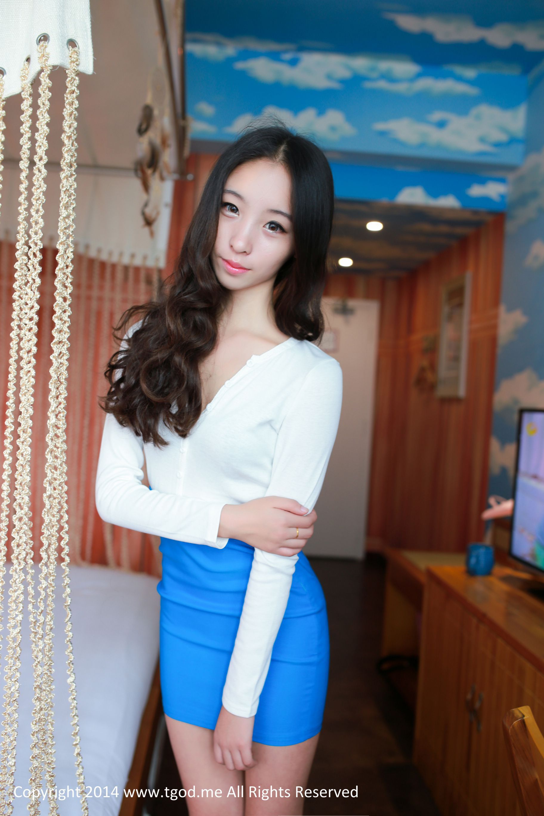 萌女神梓萱Crystal私房写真第一套-图2