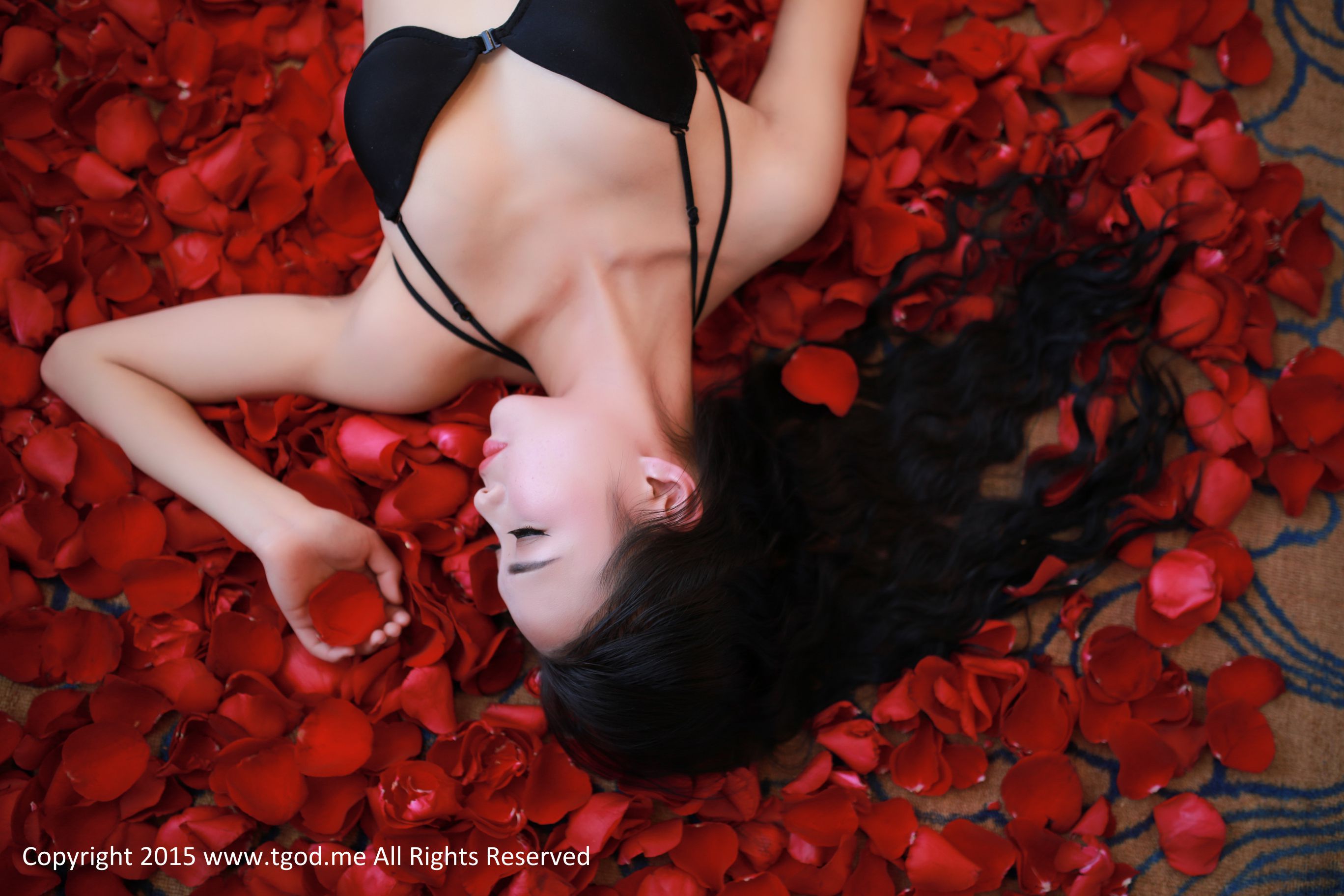 CyberJelly霜爷《玫瑰女神本性》私房写真-图8