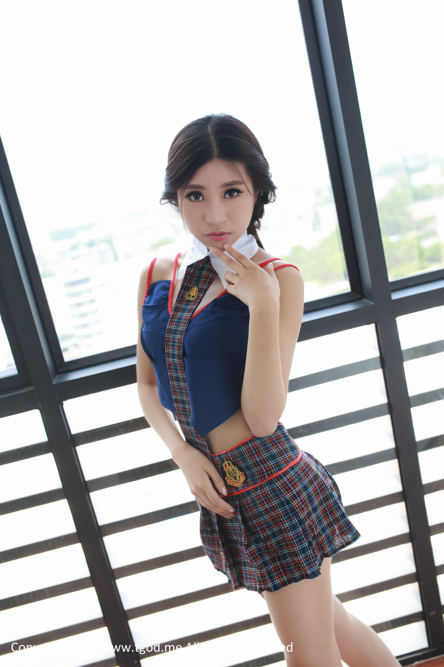 绮里嘉Ula《校花的英伦女王范》  写真集-图17