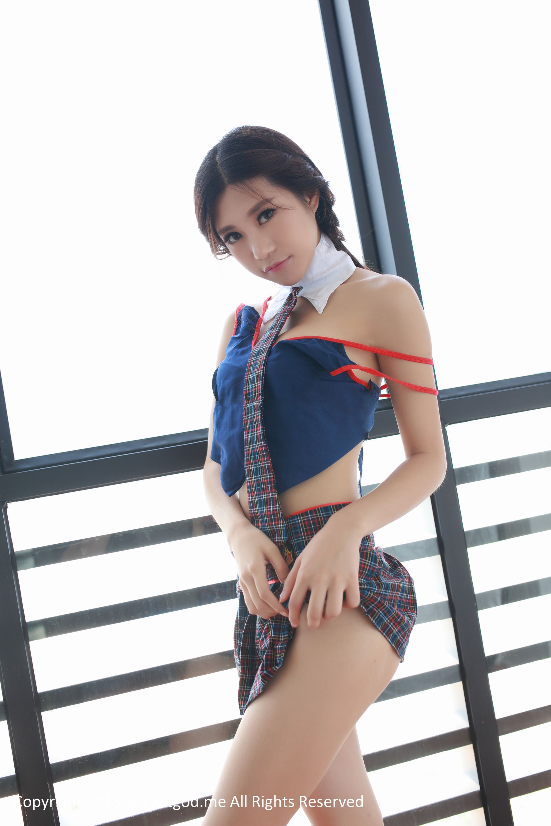 绮里嘉Ula《校花的英伦女王范》  写真集-图19