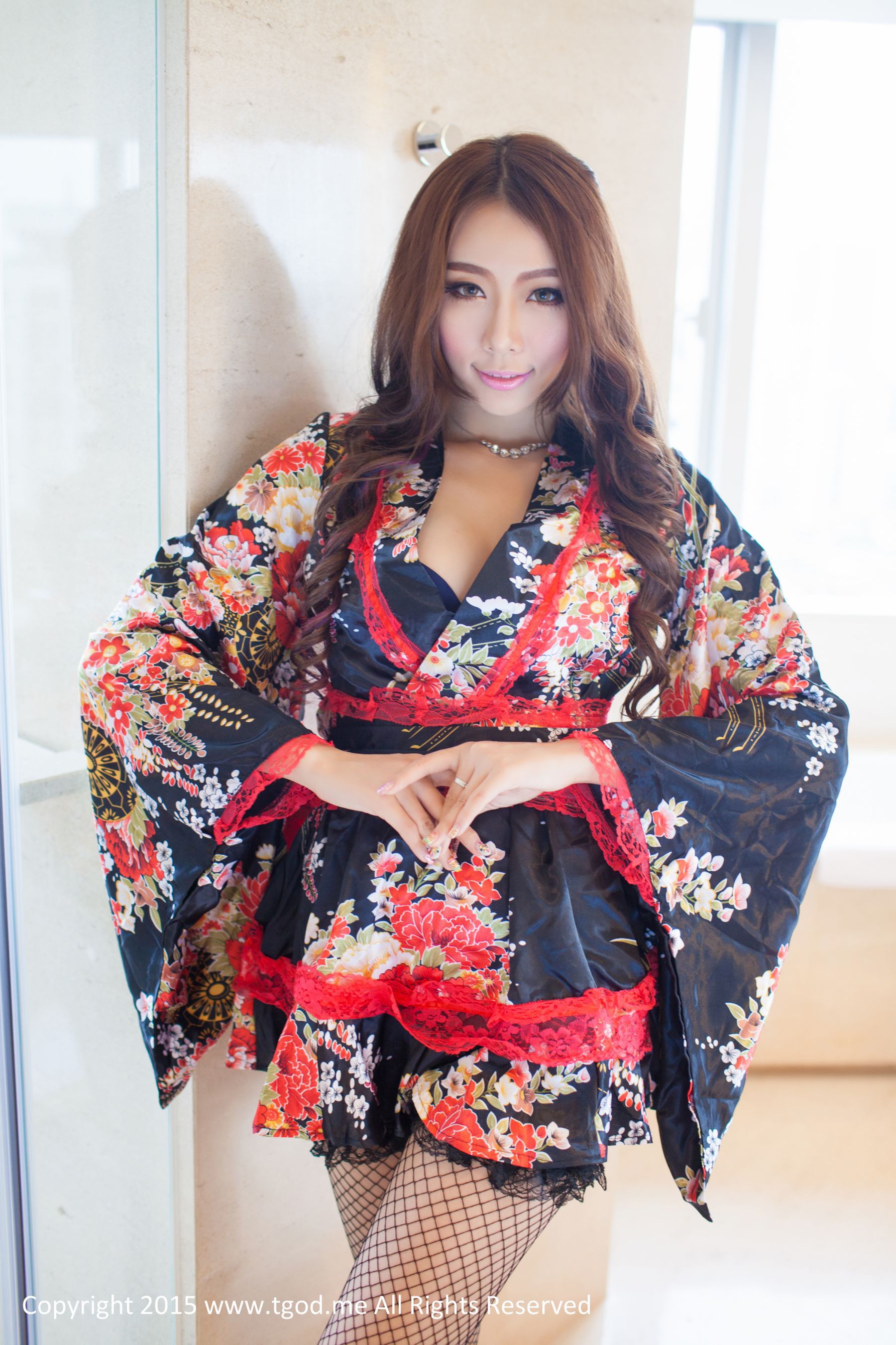 御姐小嘛《和服和黑丝的诱惑》私房系列   写真集-图9