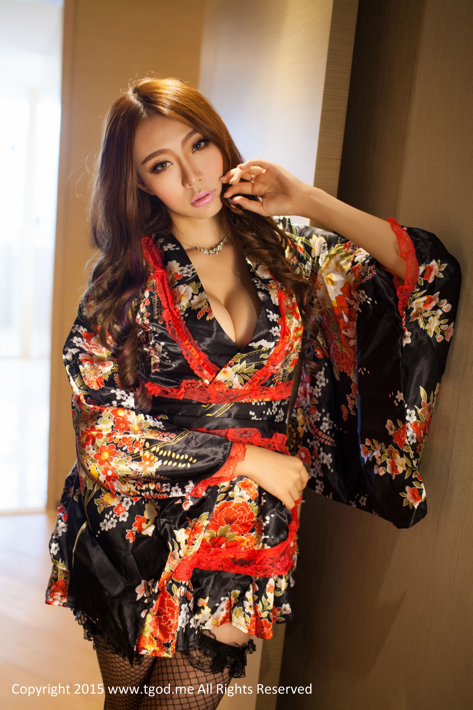 御姐小嘛《和服和黑丝的诱惑》私房系列   写真集-图5