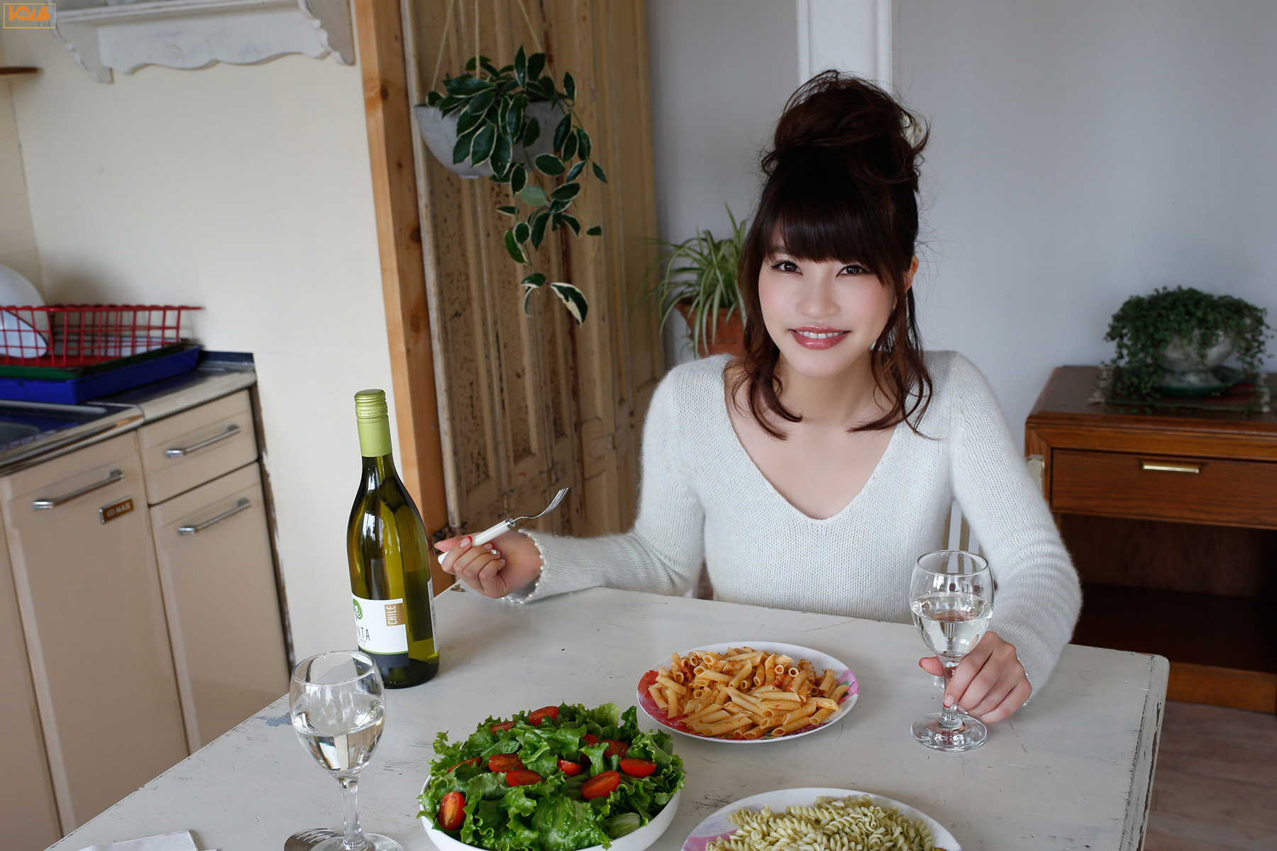 岸明日香《ほろ酔いクリスマス》  2016年01月号-图41